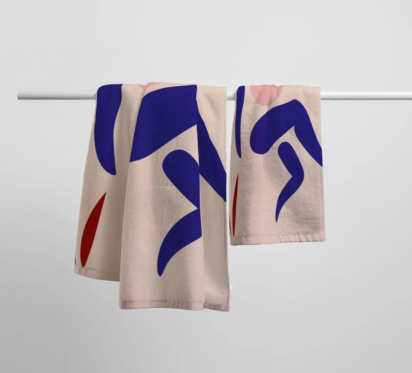 Blue badhanddoek van Pure