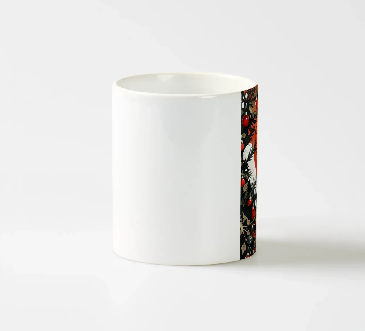 I gatti amano l'albero di Natale 8 tazza in ceramica da Justyna Jaszke JBJart