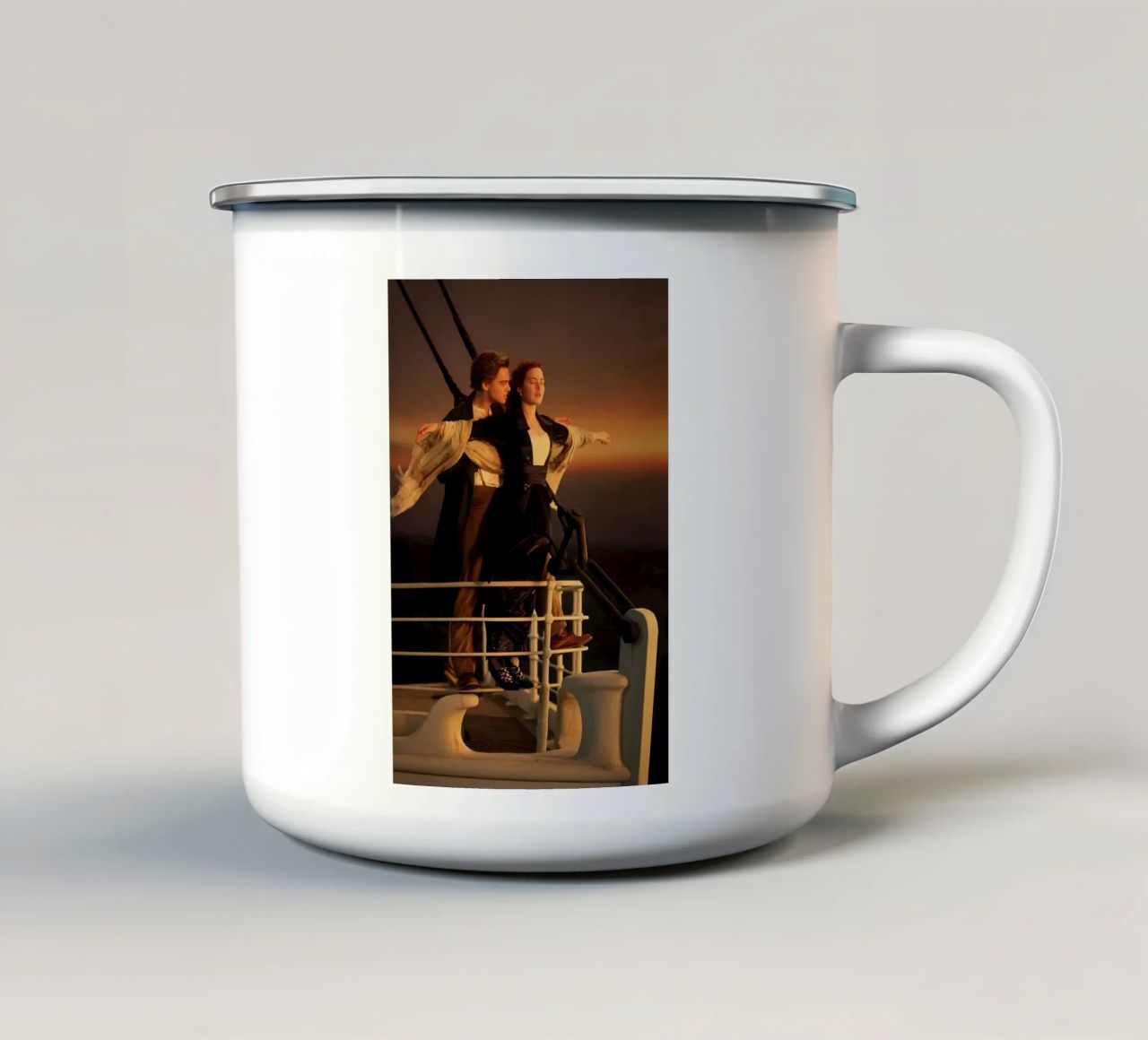 Titanic tazza in smalto da Jacari