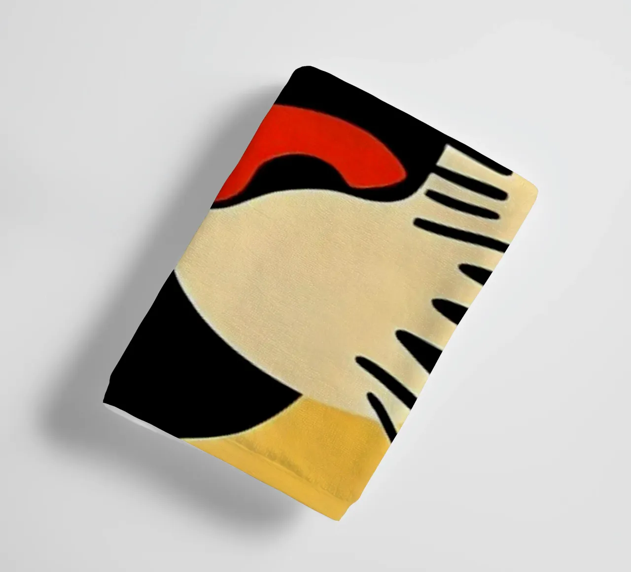 PANTHER AND TIGER IN JUNGLE towel by ARTOMATIC