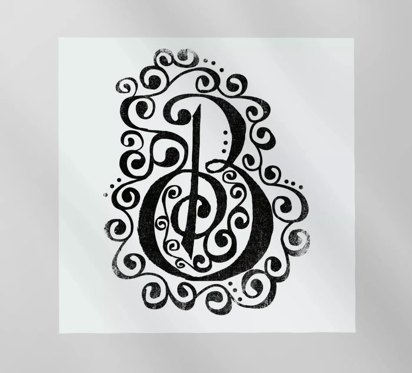 B backlit folie van Matthew Taylor Wilson