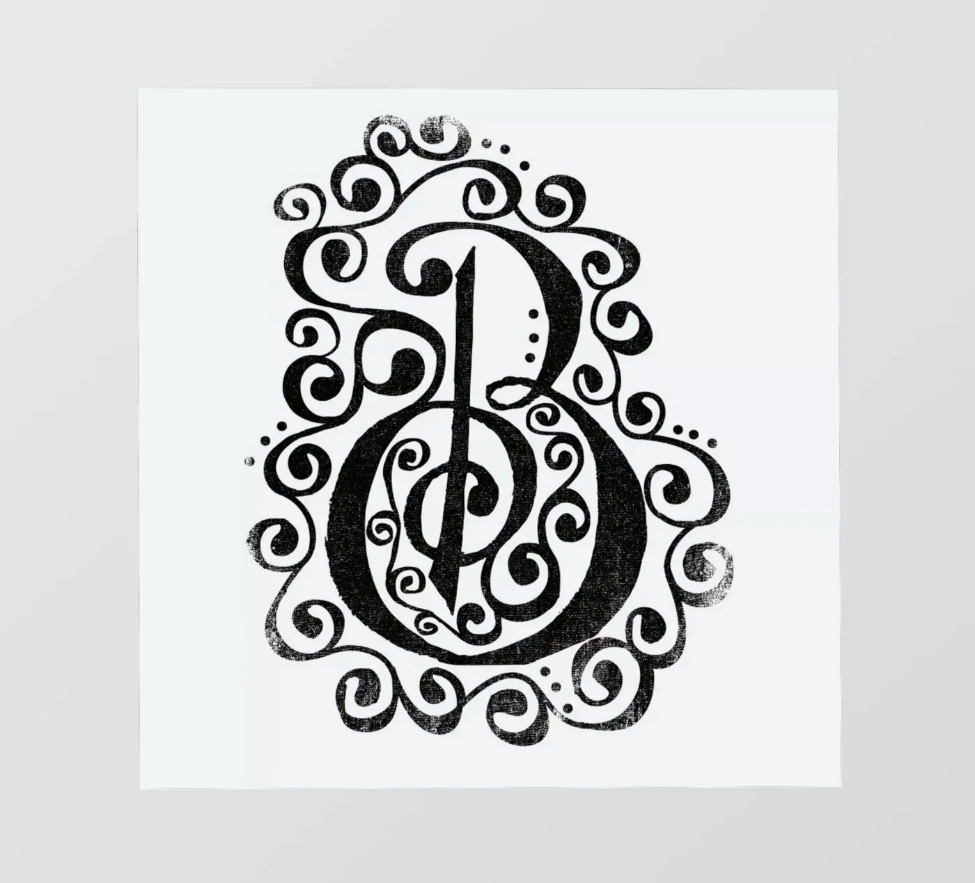 B backlit folie van Matthew Taylor Wilson