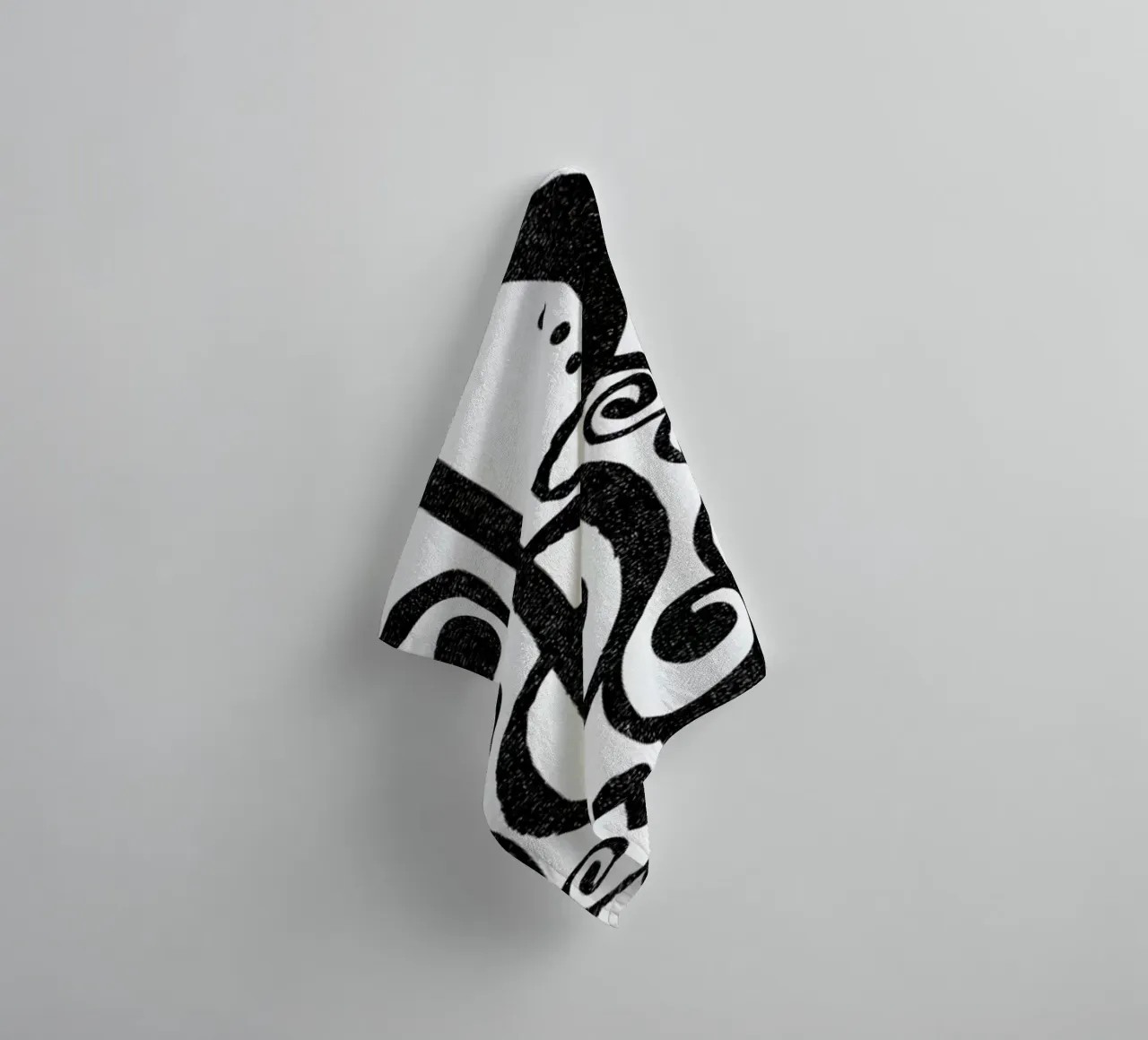 B badhanddoek van Matthew Taylor Wilson