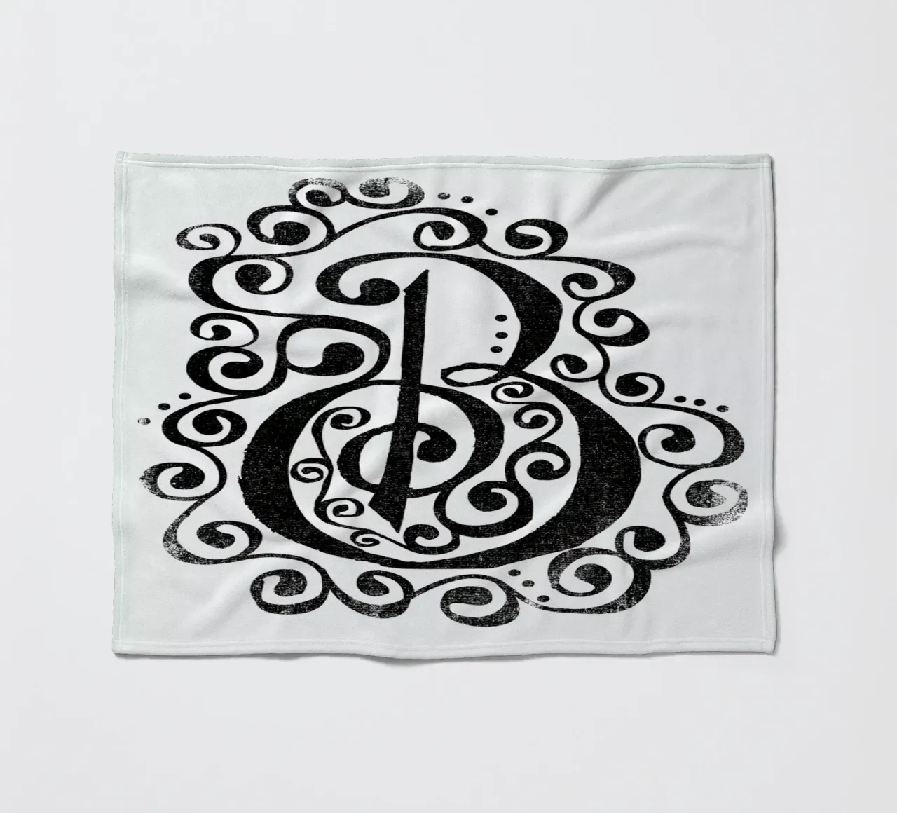 B fleecedeken van Matthew Taylor Wilson