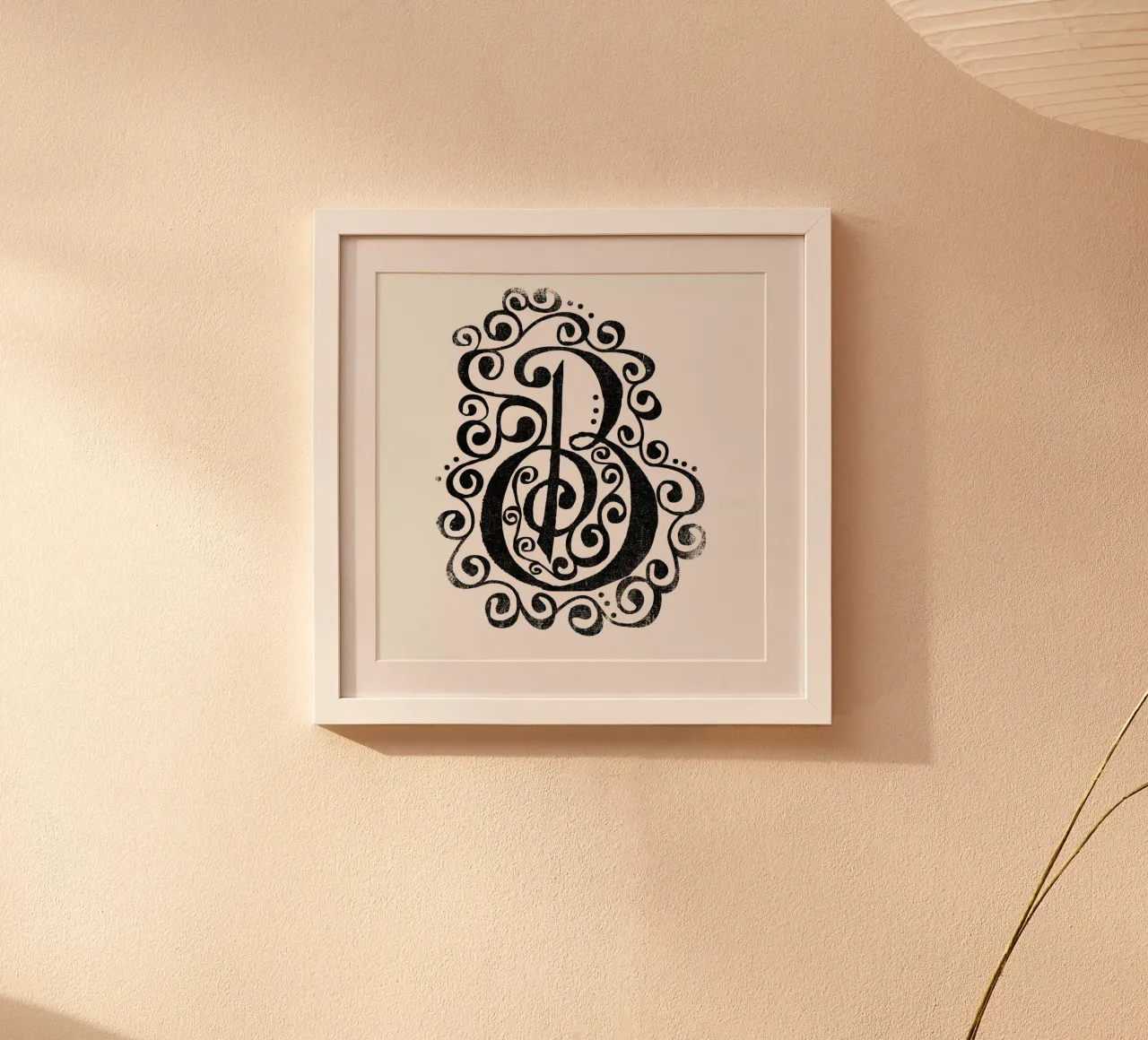 B poster by Matthew Taylor Wilson