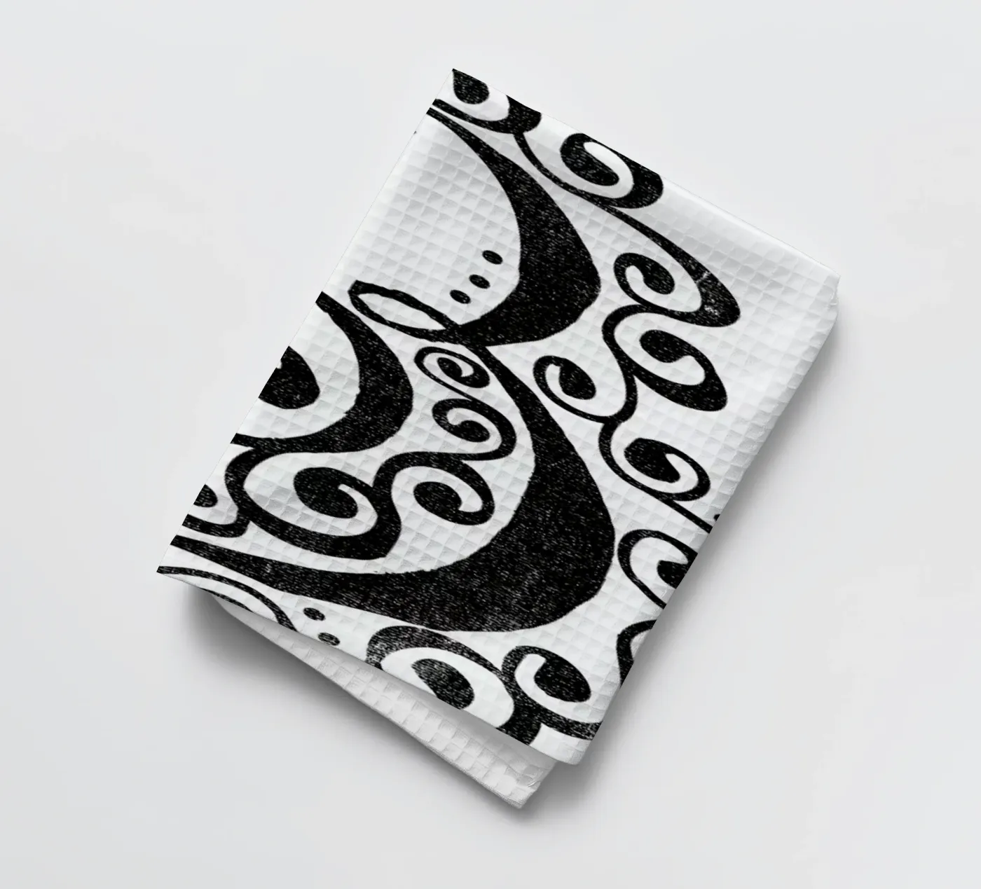 B tea towel by Matthew Taylor Wilson
