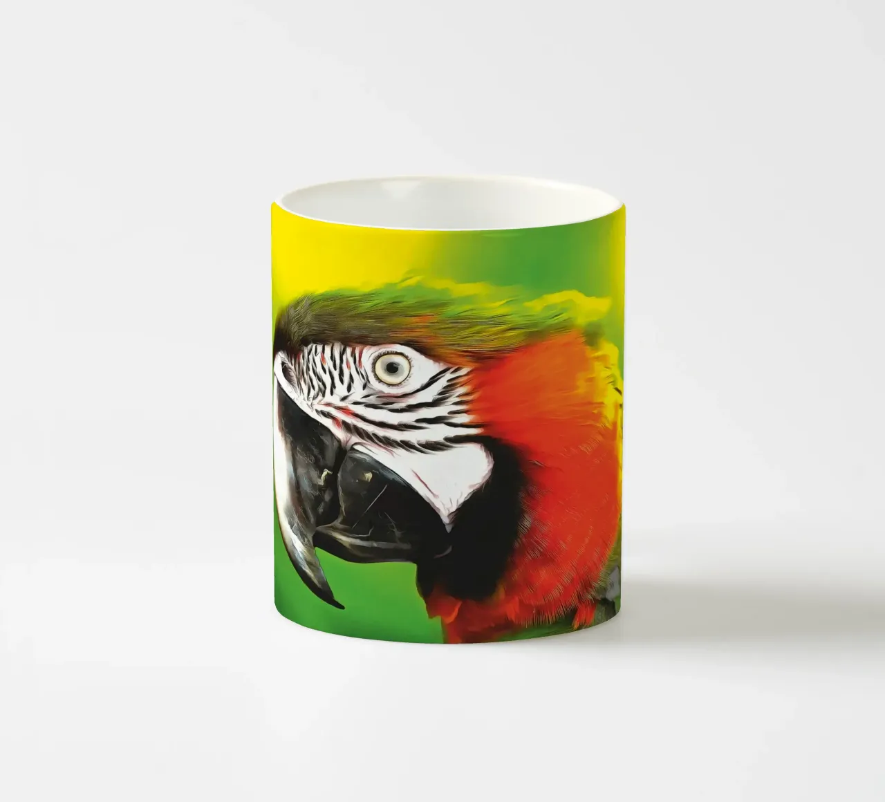 il pappagallo colorato tazza in ceramica da Fred-Graph