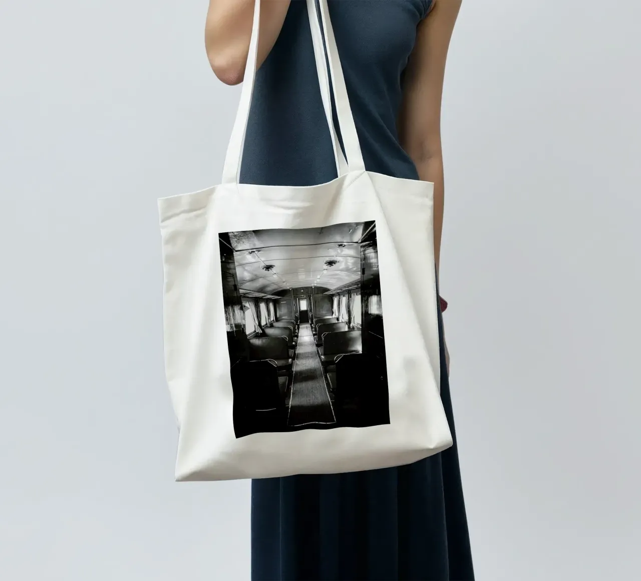 Ghost Train tote bag by In Full Color