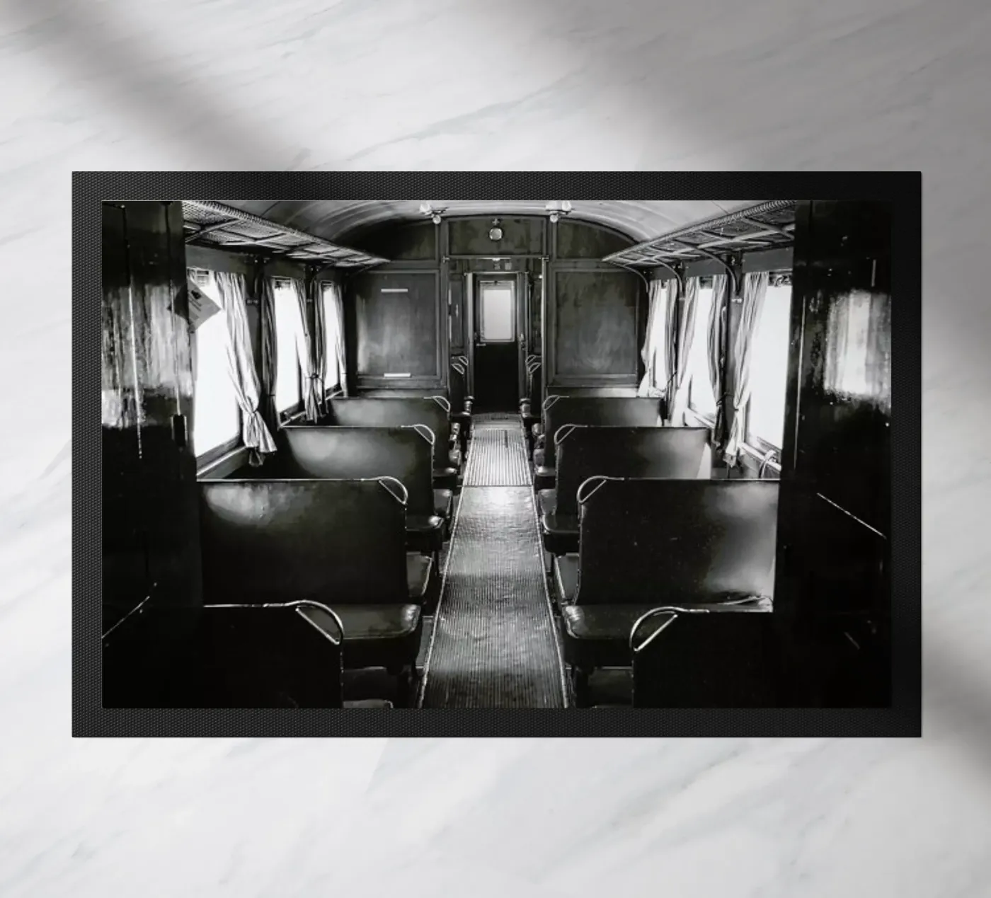 Ghost Train Fußmatte von In Full Color