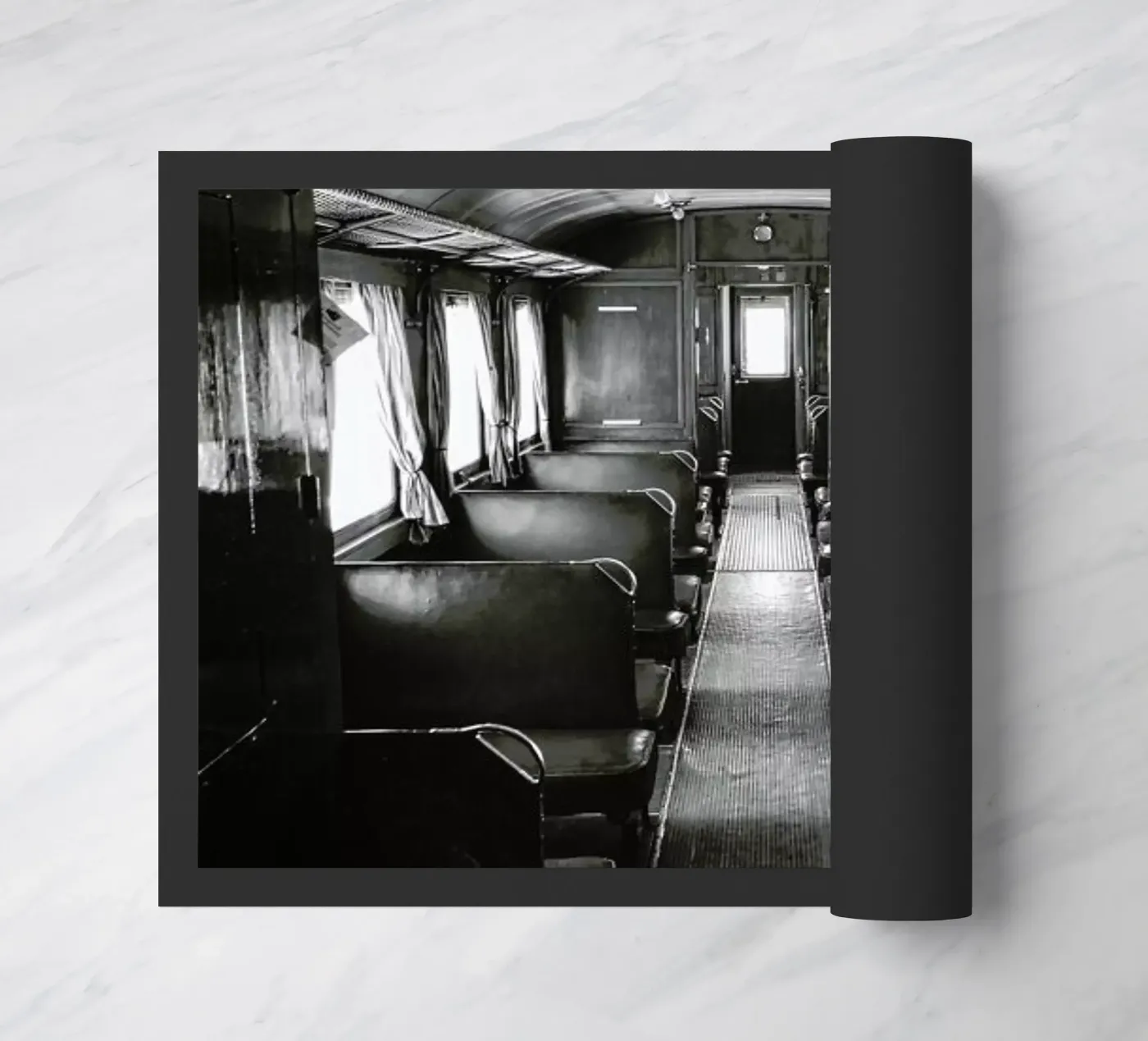 Ghost Train Fußmatte von In Full Color