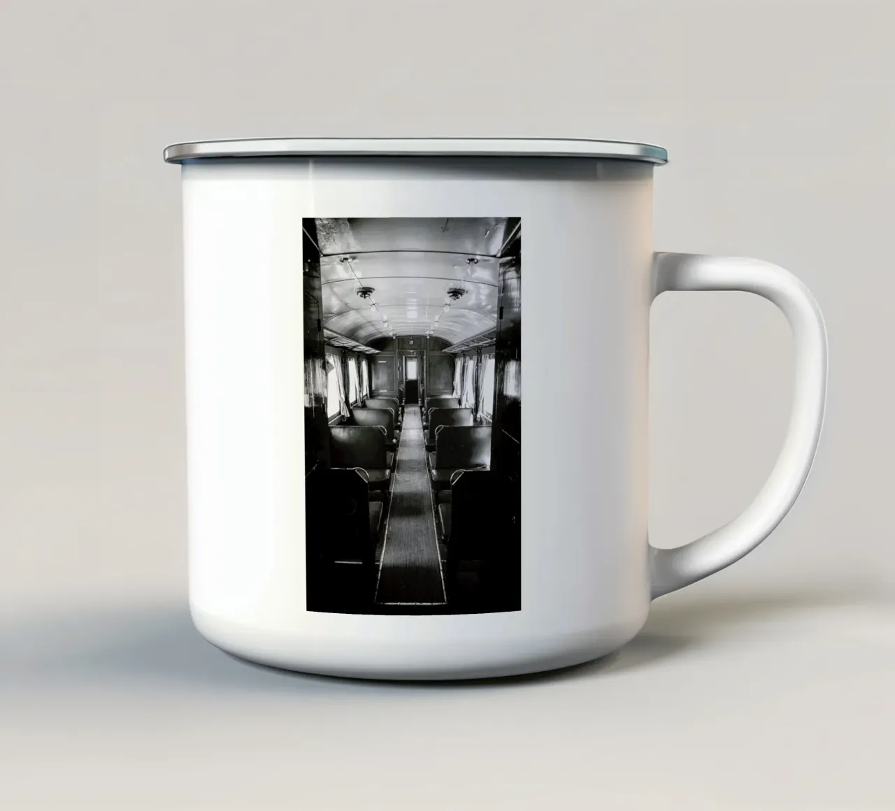 Ghost Train tazza in smalto da In Full Color