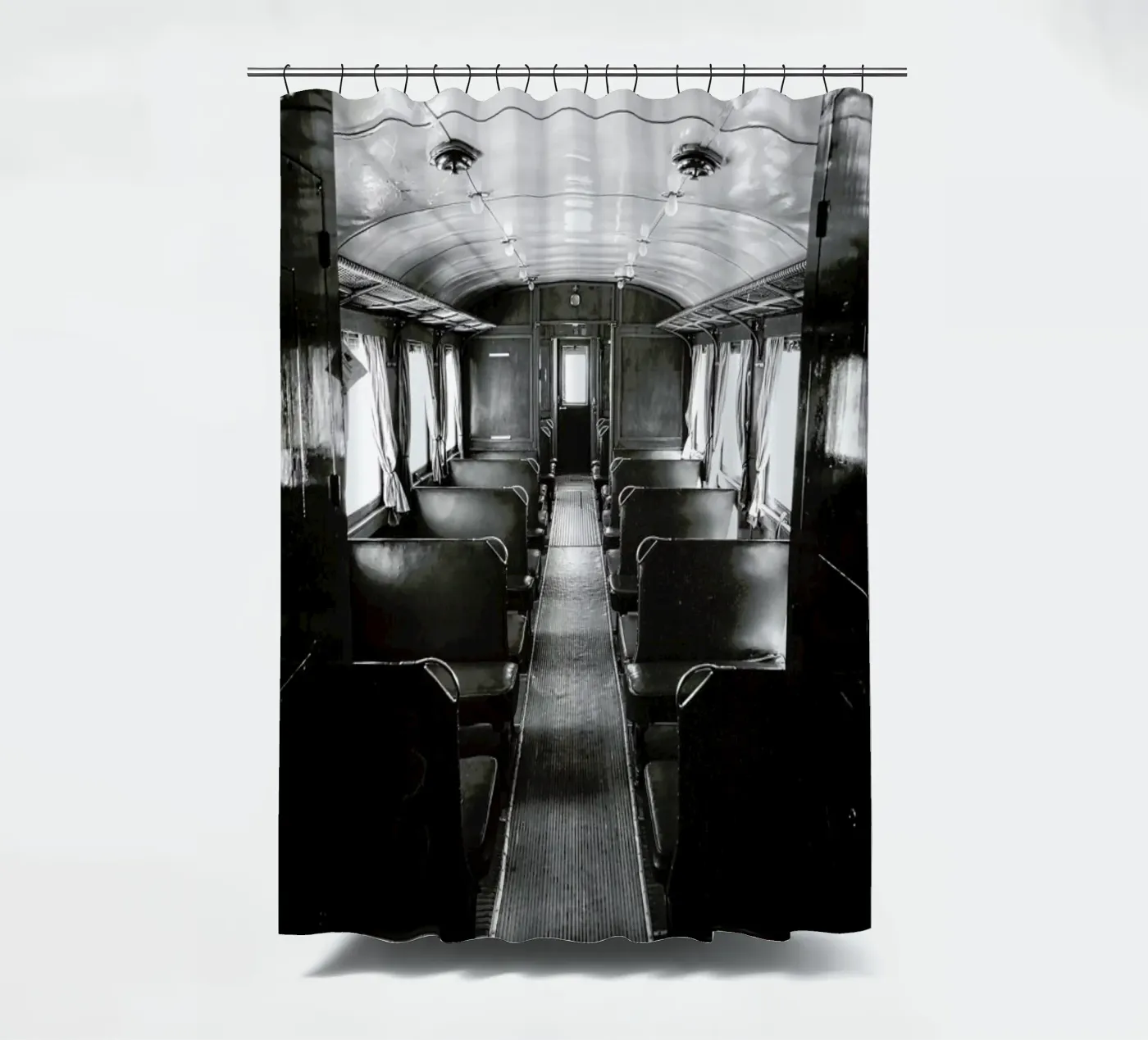 Ghost Train Duschvorhang von In Full Color