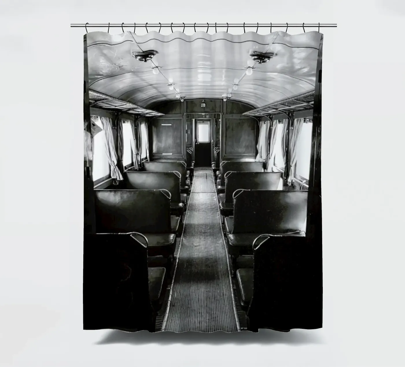 Ghost Train Duschvorhang von In Full Color