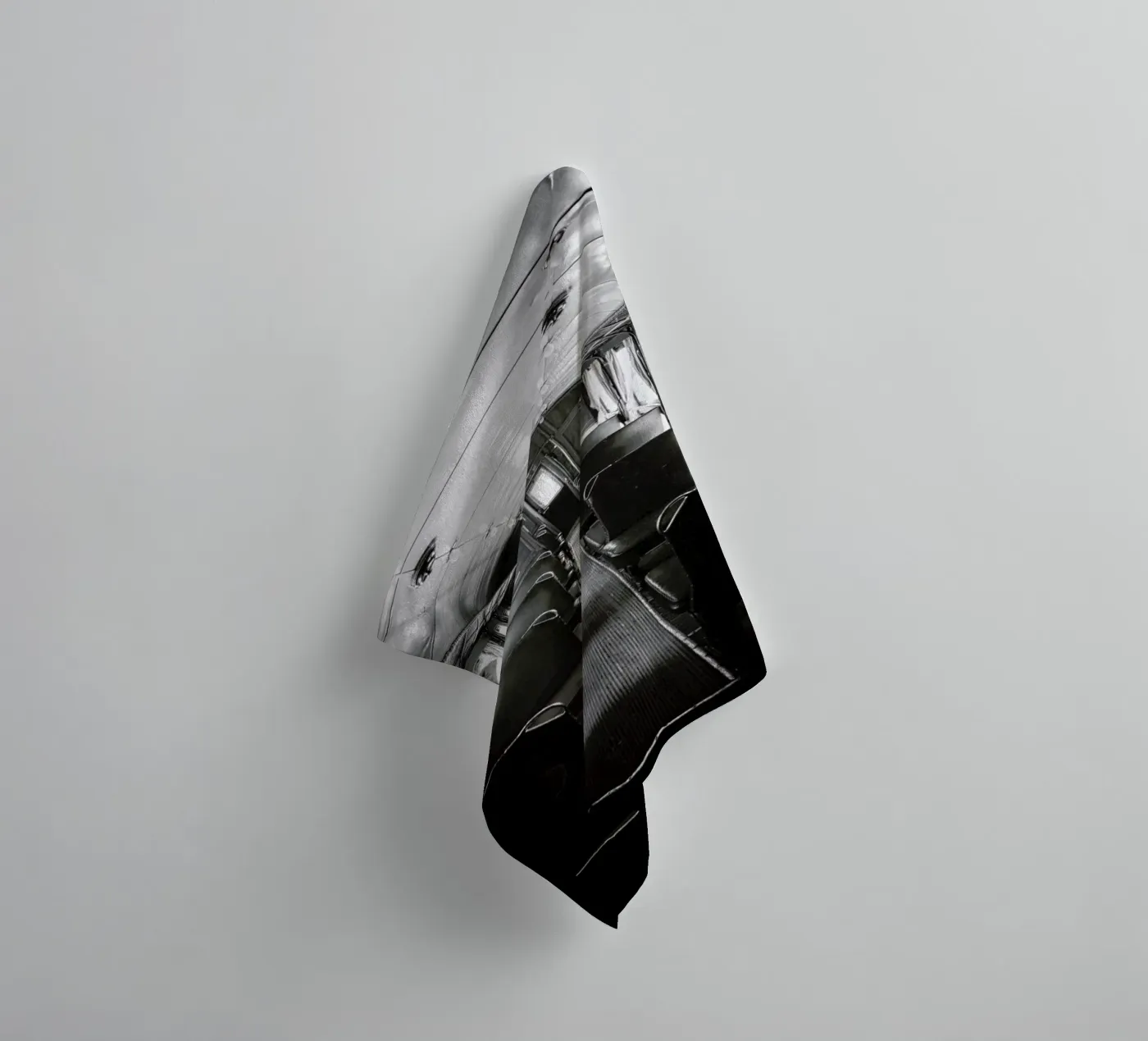 Ghost Train towel by In Full Color