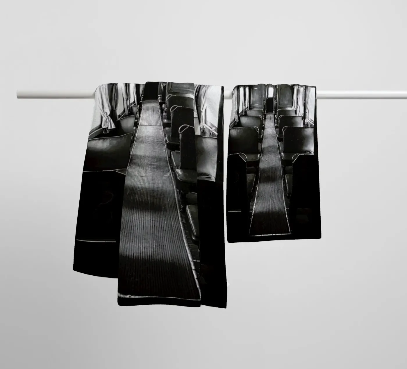 Ghost Train towel by In Full Color