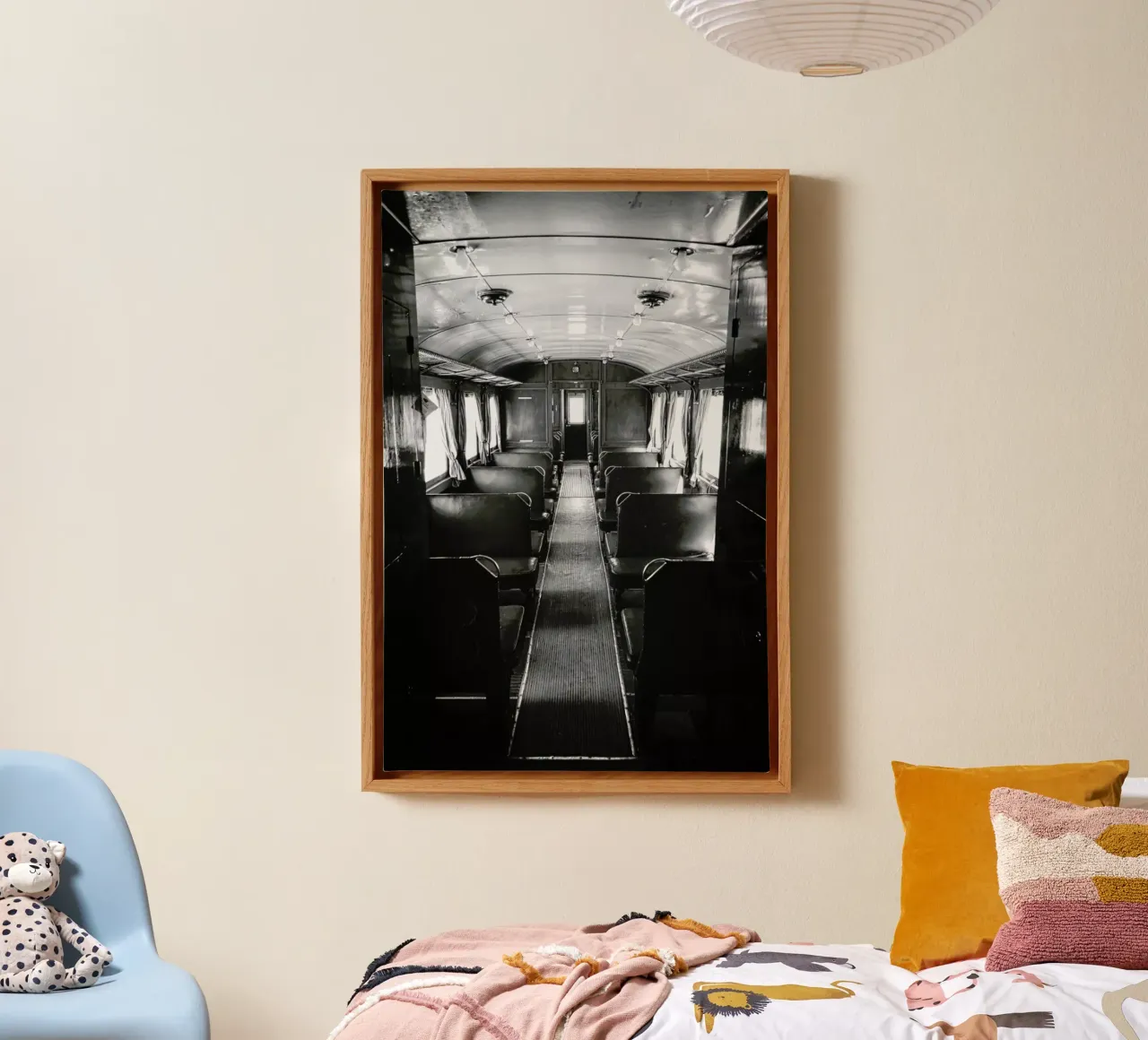 Ghost Train canvas by In Full Color