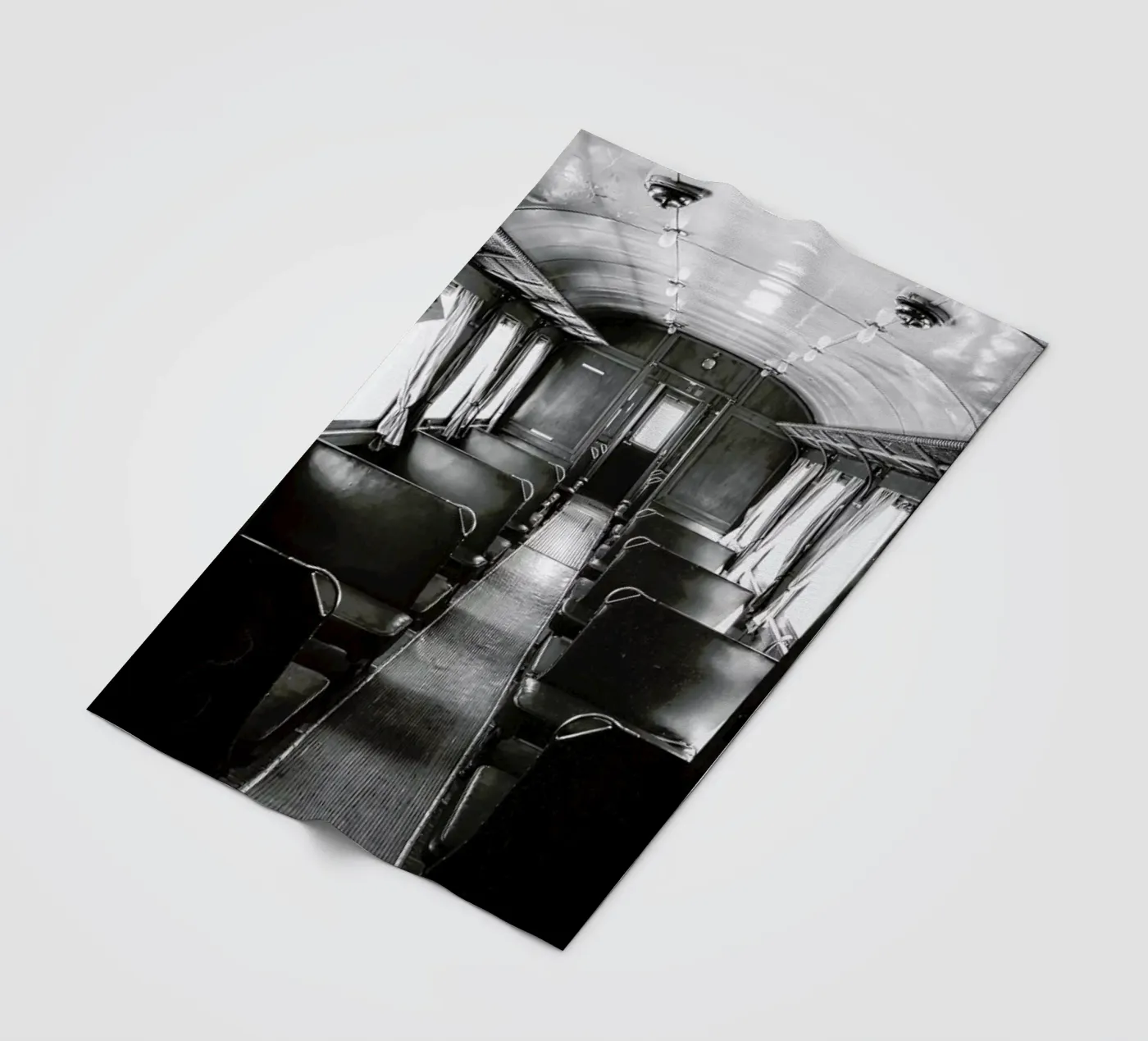 Ghost Train fleece blanket by In Full Color