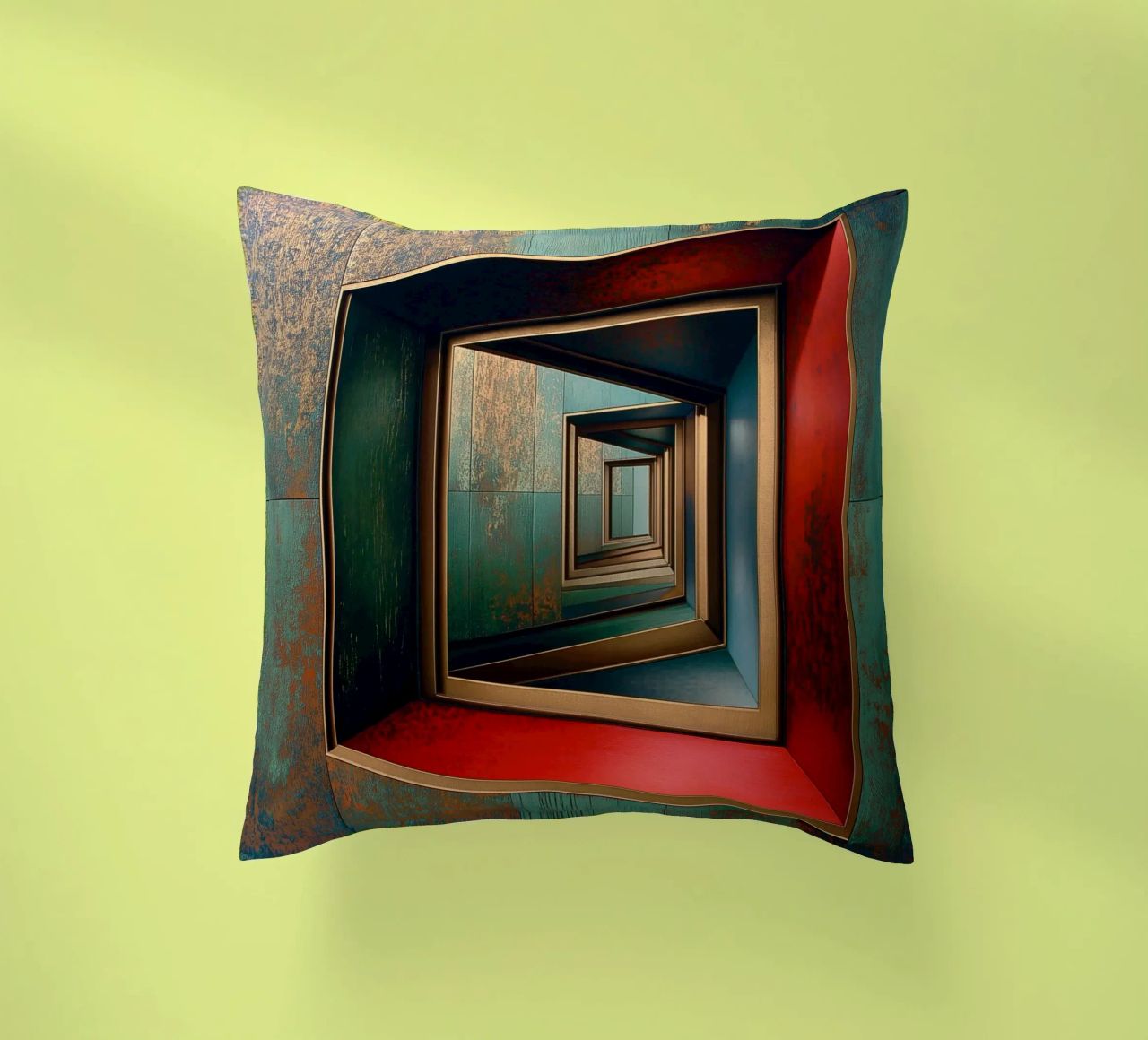 Infinite windows decorative cushion by Motivate-Today