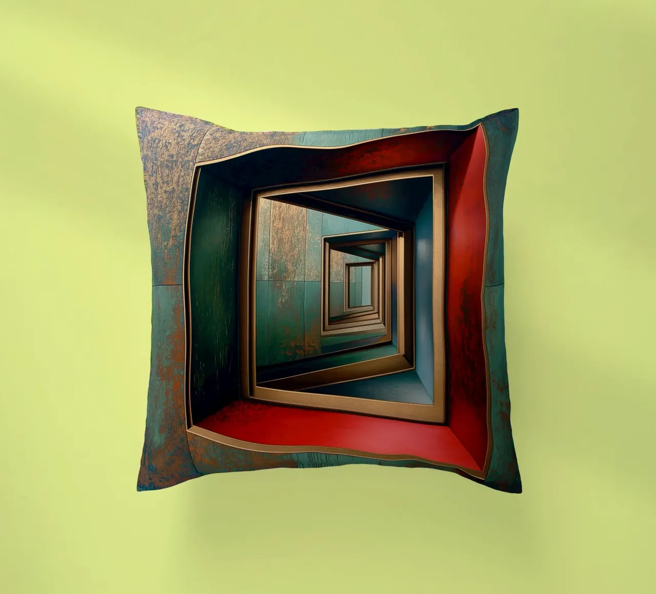 Infinite windows decorative cushion by Motivate-Today