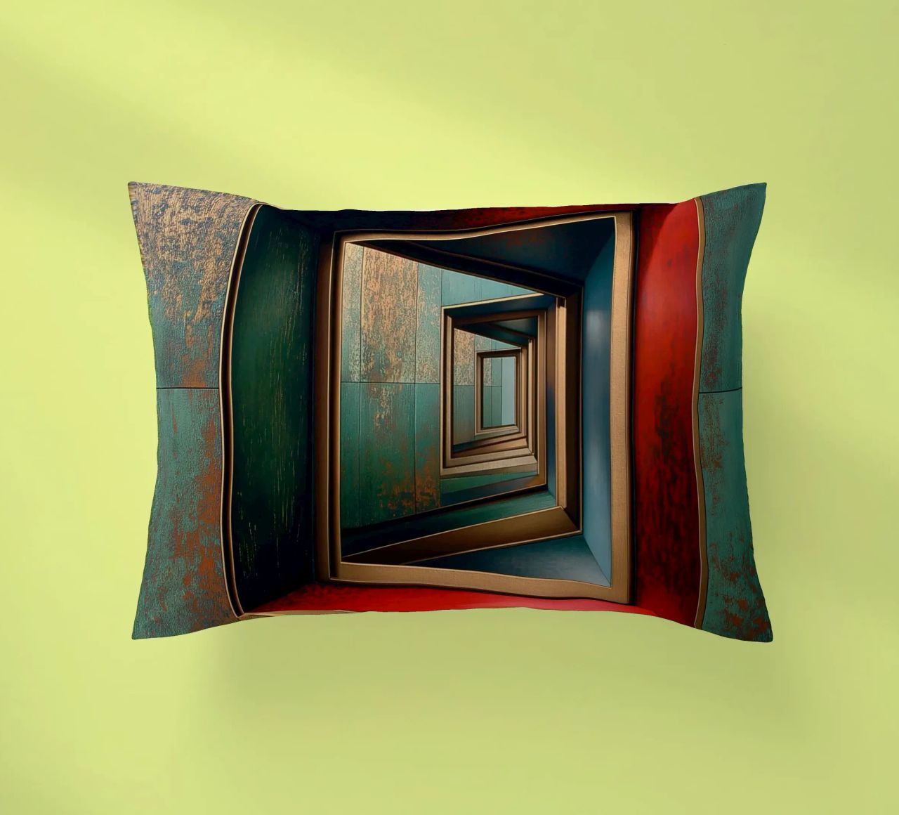 Infinite windows decorative cushion by Motivate-Today