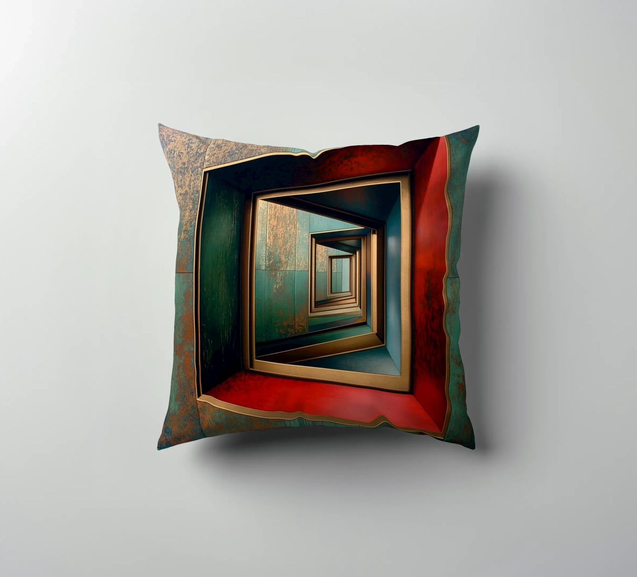 Infinite windows decorative cushion by Motivate-Today