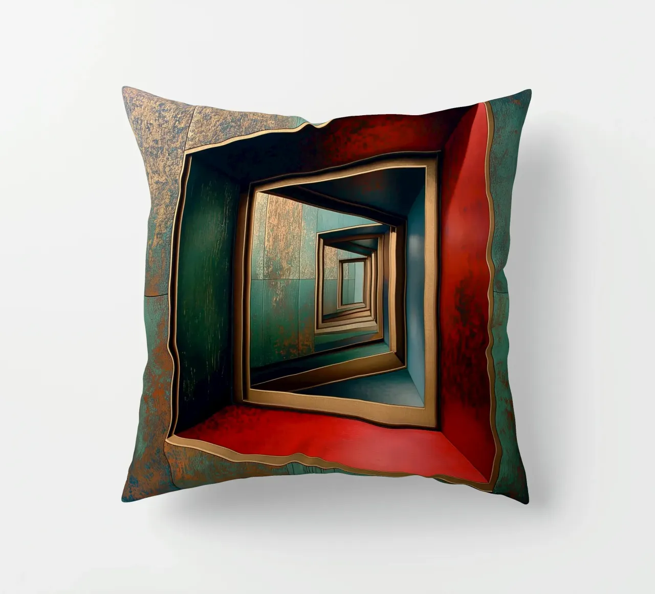 Infinite windows decorative cushion by Motivate-Today