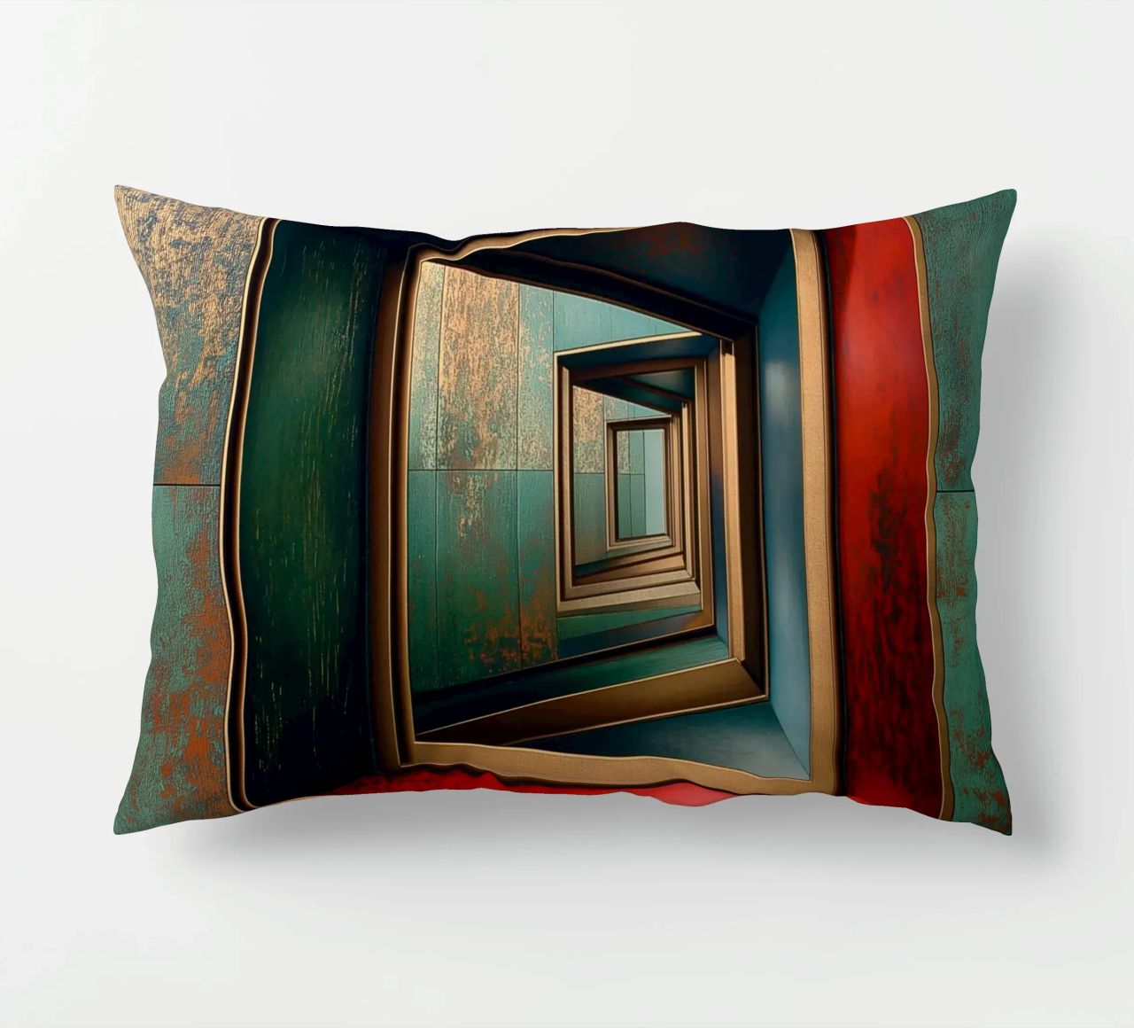 Infinite windows decorative cushion by Motivate-Today