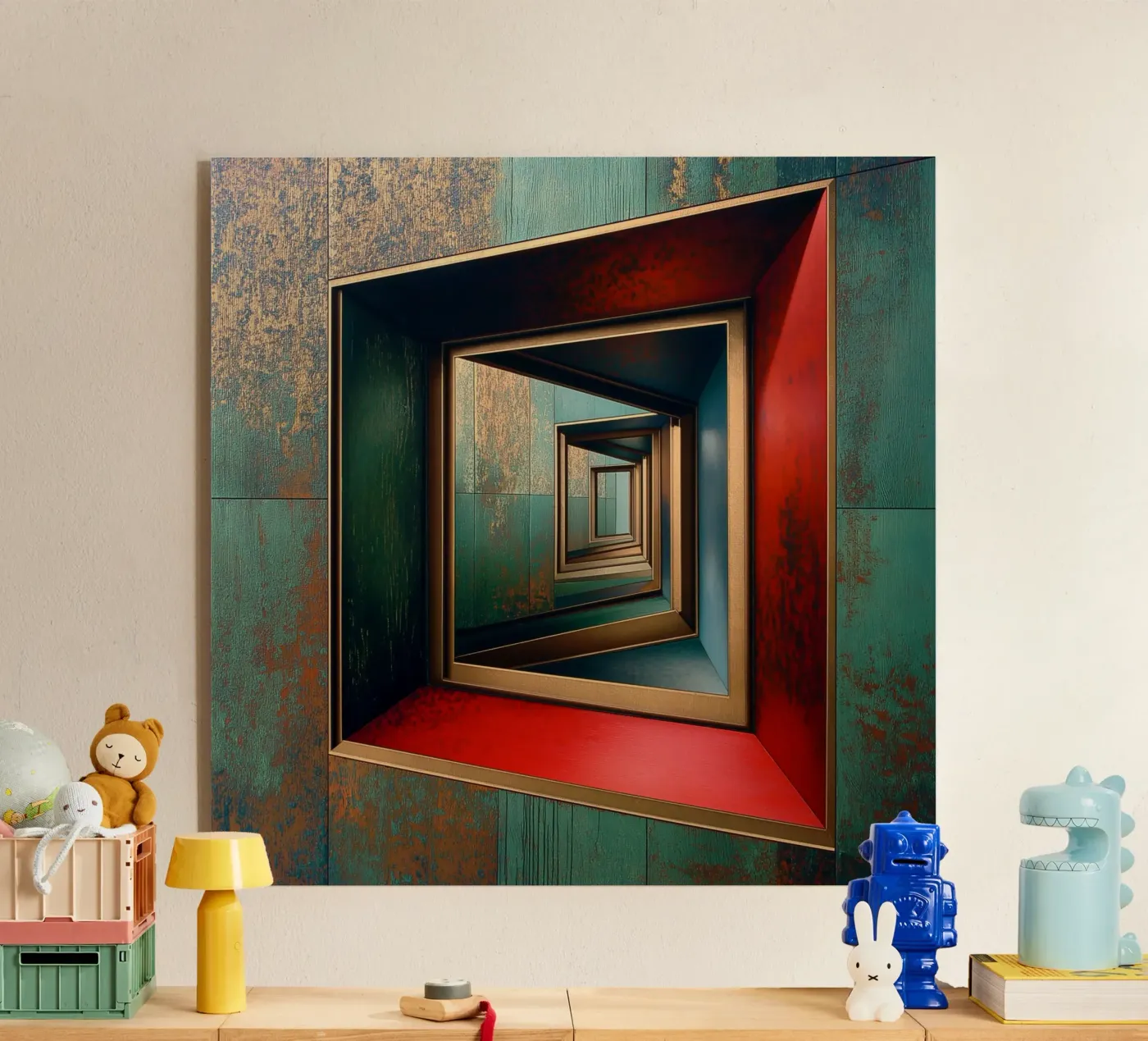 Infinite windows acrylic glass by Motivate-Today