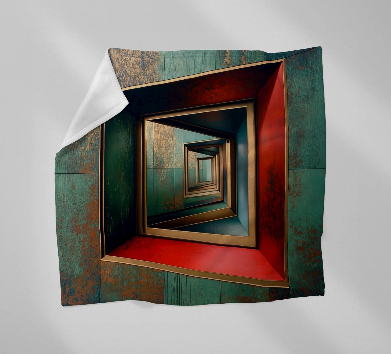Infinite windows fleece blanket by Motivate-Today