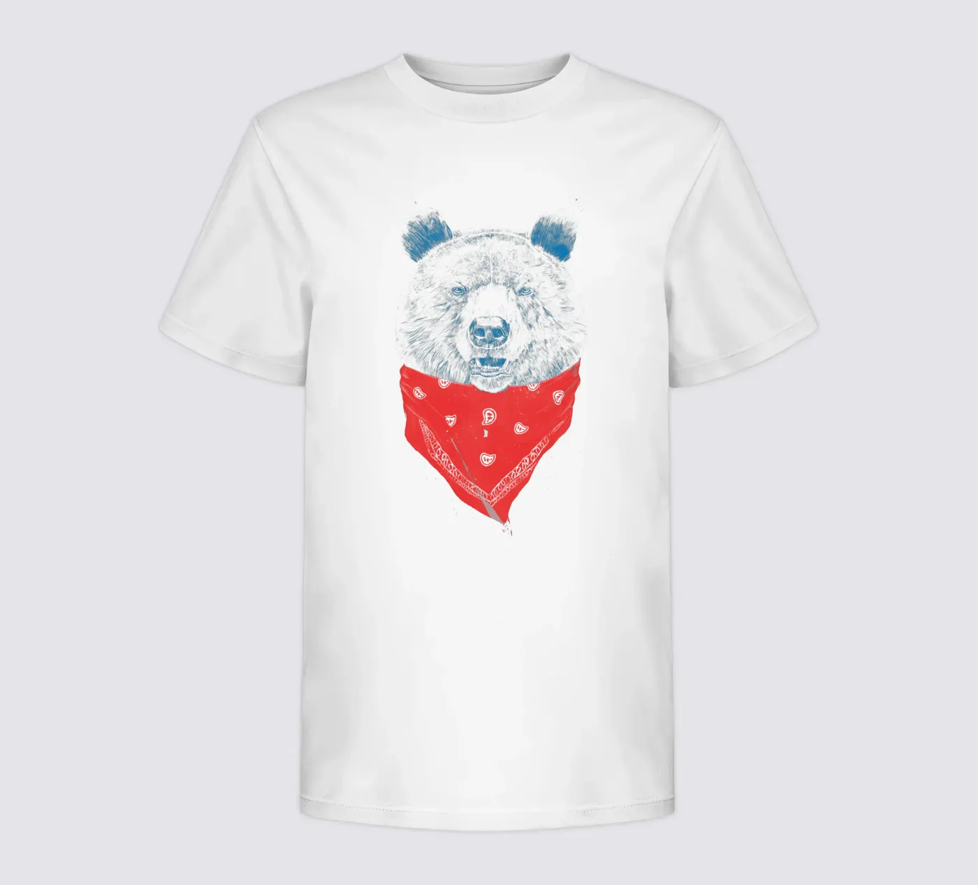 Wild Bear t-shirt bambini da Balazs Solti