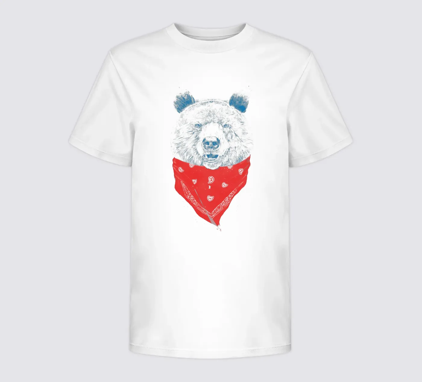 Wild Bear t-shirt bambini da Balazs Solti