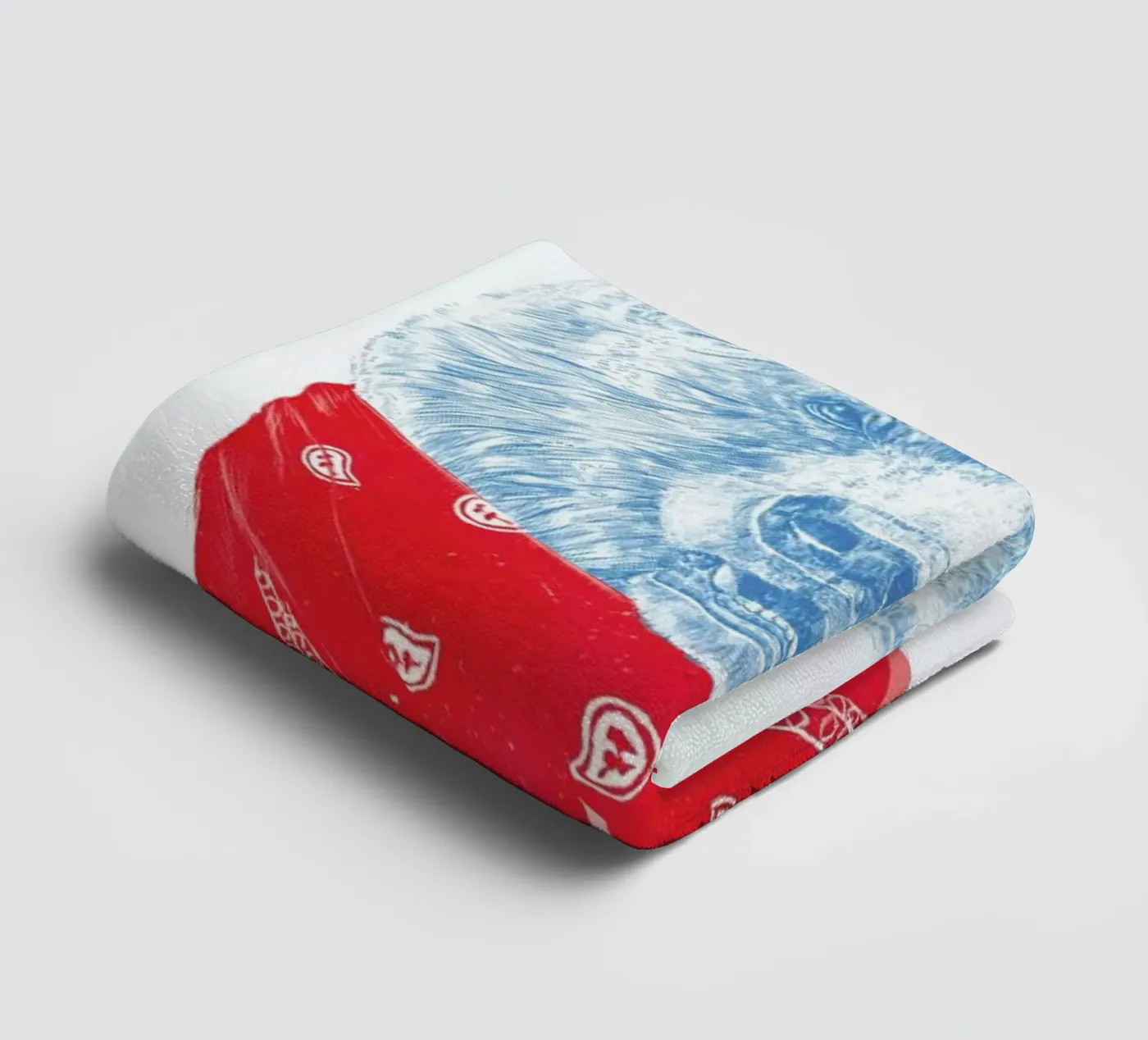 Wild Bear badhanddoek van Balazs Solti