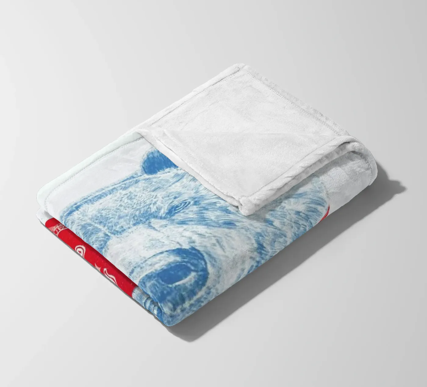 Wild Bear fleece blanket by Balazs Solti