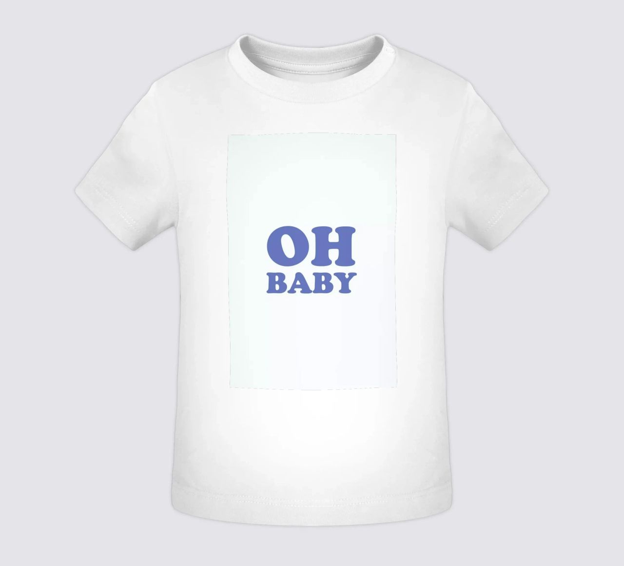 Oh Baby - Blue Baby T-Shirt von Studio One