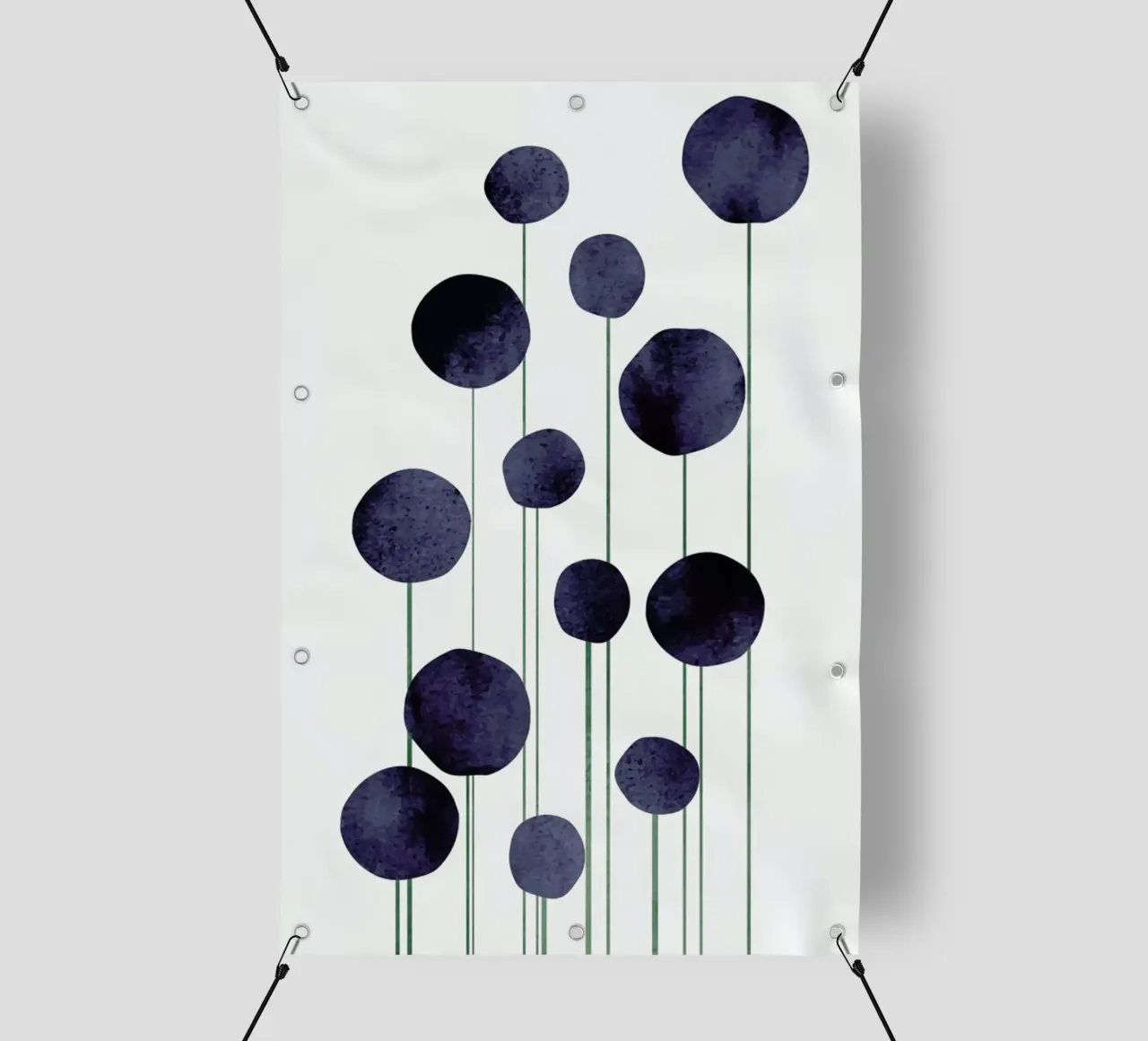 Waterflowers pvc cover by Kubistika