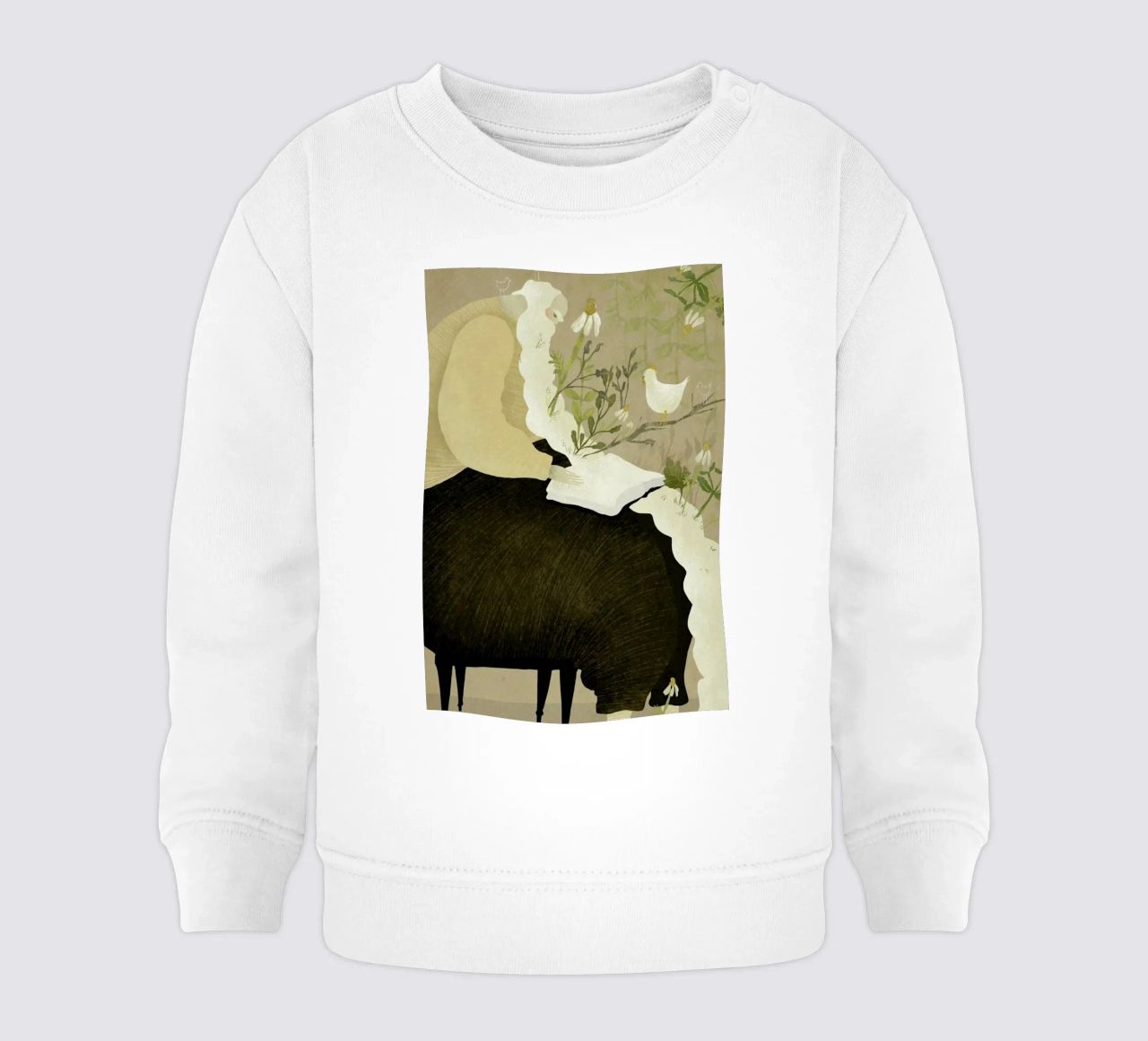 Man With Beard sweat pour bébé de Amalia Restrepo