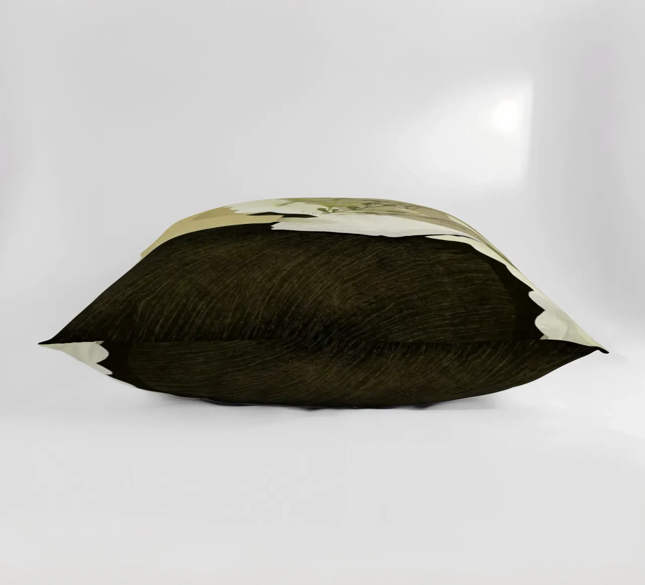 Man With Beard cuscino da Amalia Restrepo