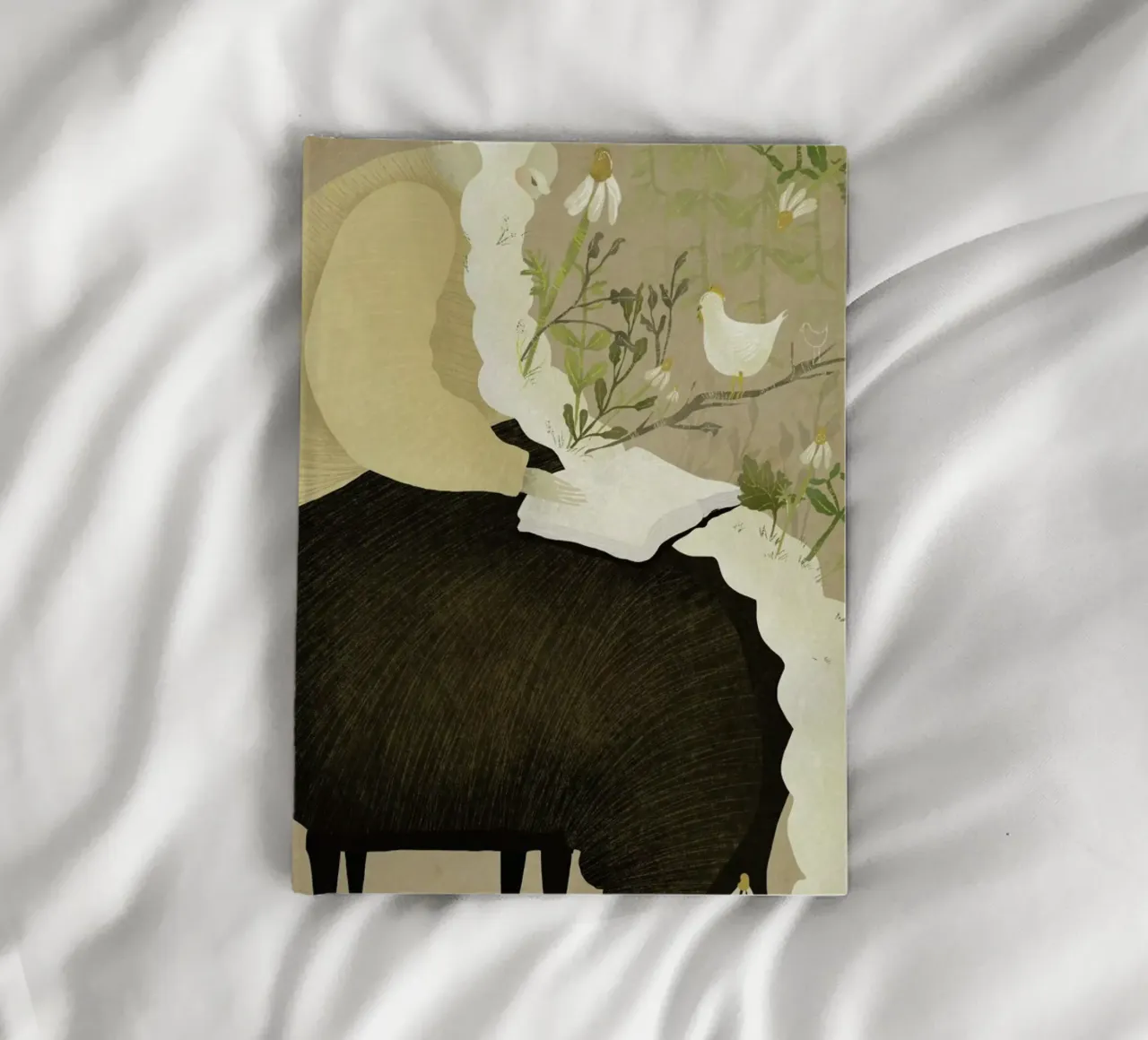 Man With Beard notebook by Amalia Restrepo