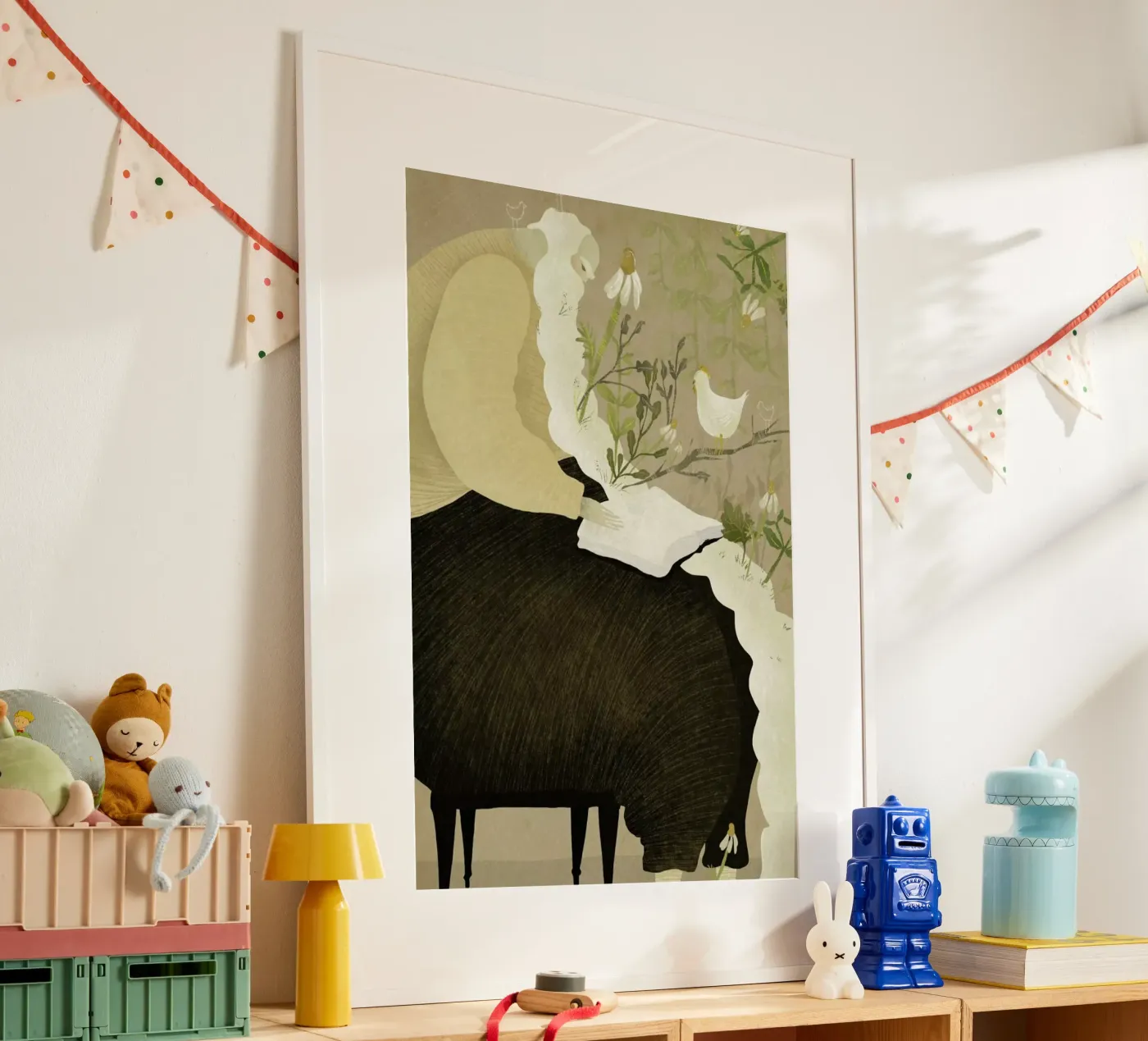Man With Beard poster de Amalia Restrepo