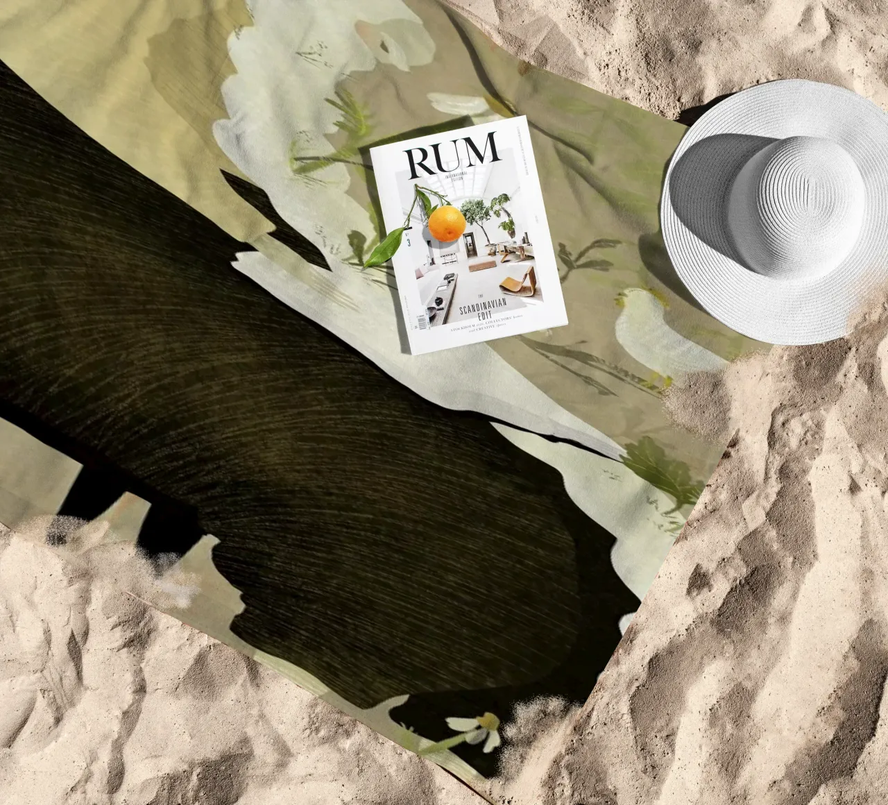 Man With Beard telo mare da Amalia Restrepo