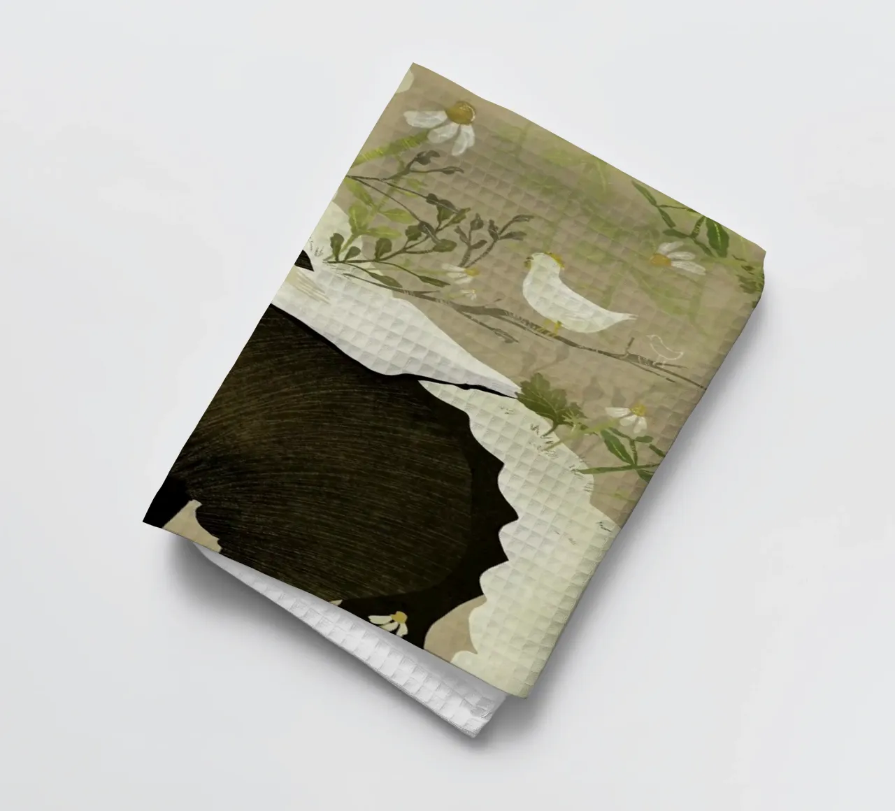 Man With Beard canovaccio da cucina da Amalia Restrepo