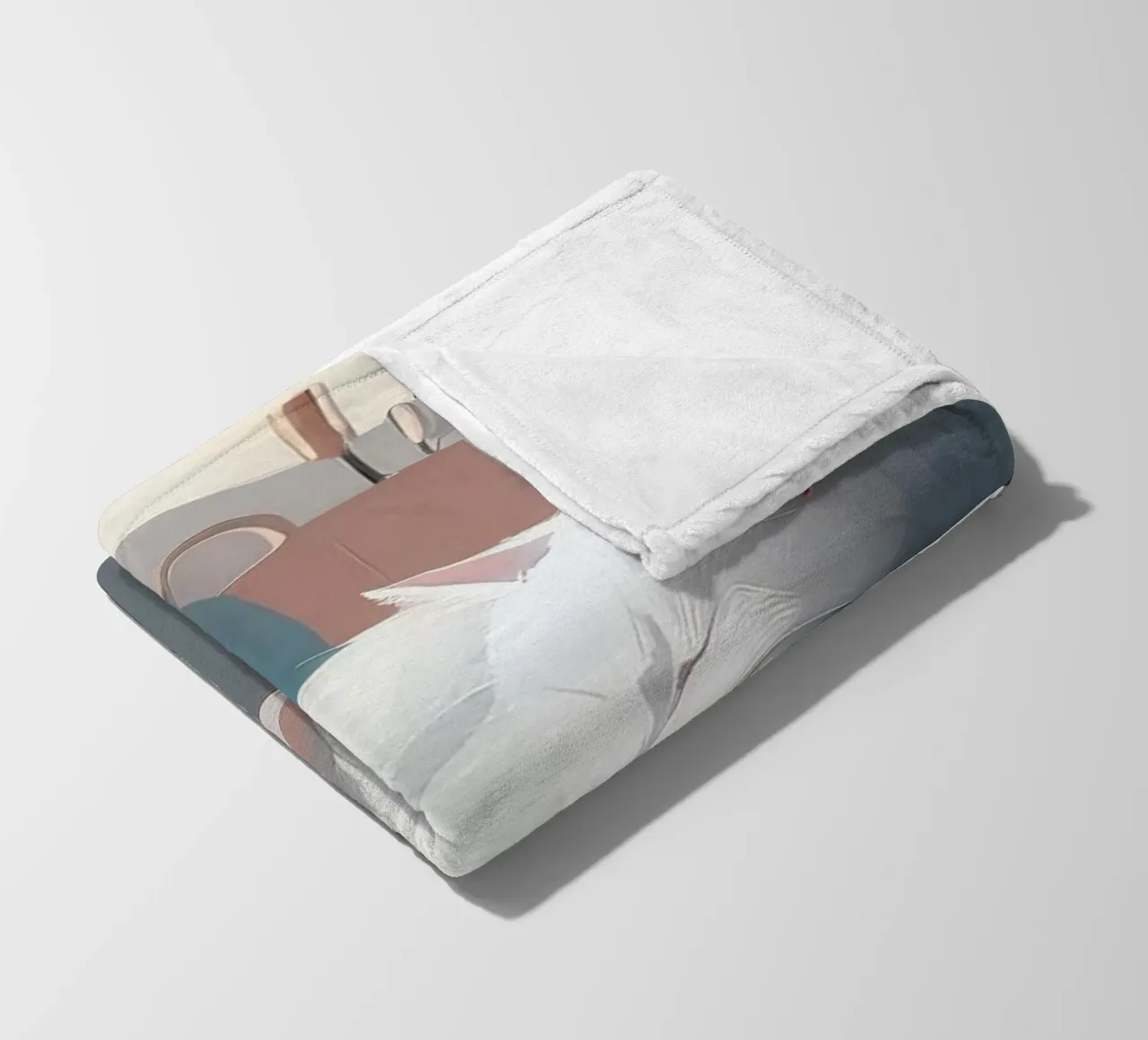 Gatto che dorme coperta in pile da Digital Naive
