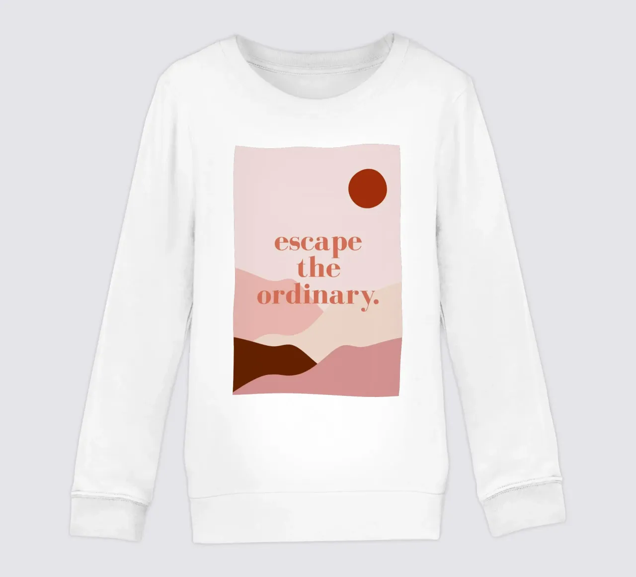 Escape the Ordinary felpa bambino da daylight design studio