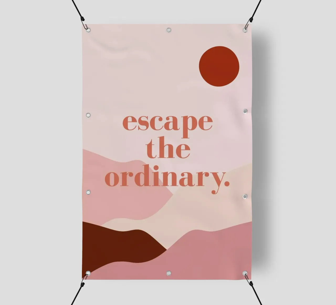 Escape the Ordinary telo in pvc da daylight design studio