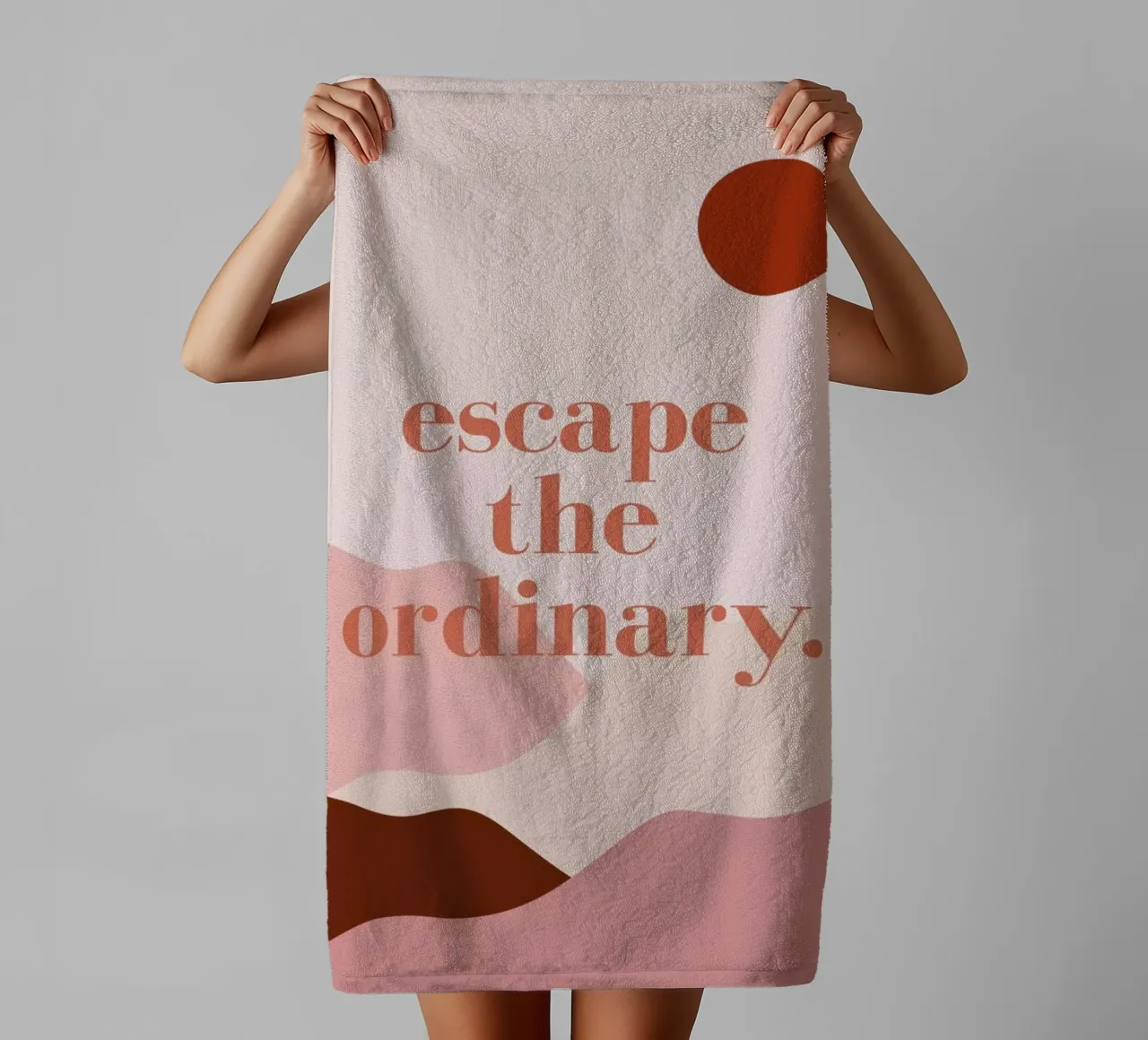 Escape the Ordinary asciugamano da bagno da daylight design studio