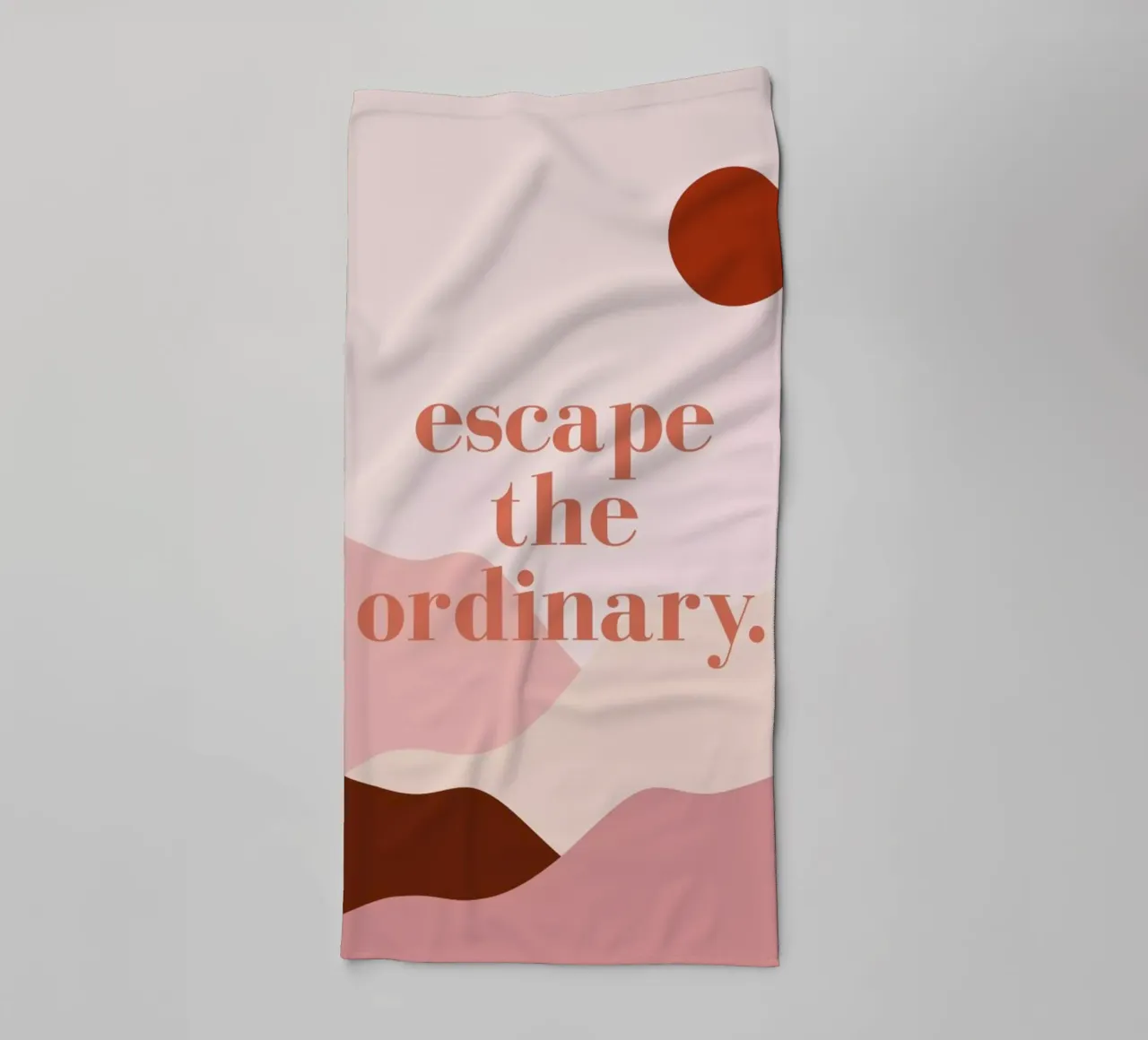 Escape the Ordinary asciugamano da bagno da daylight design studio