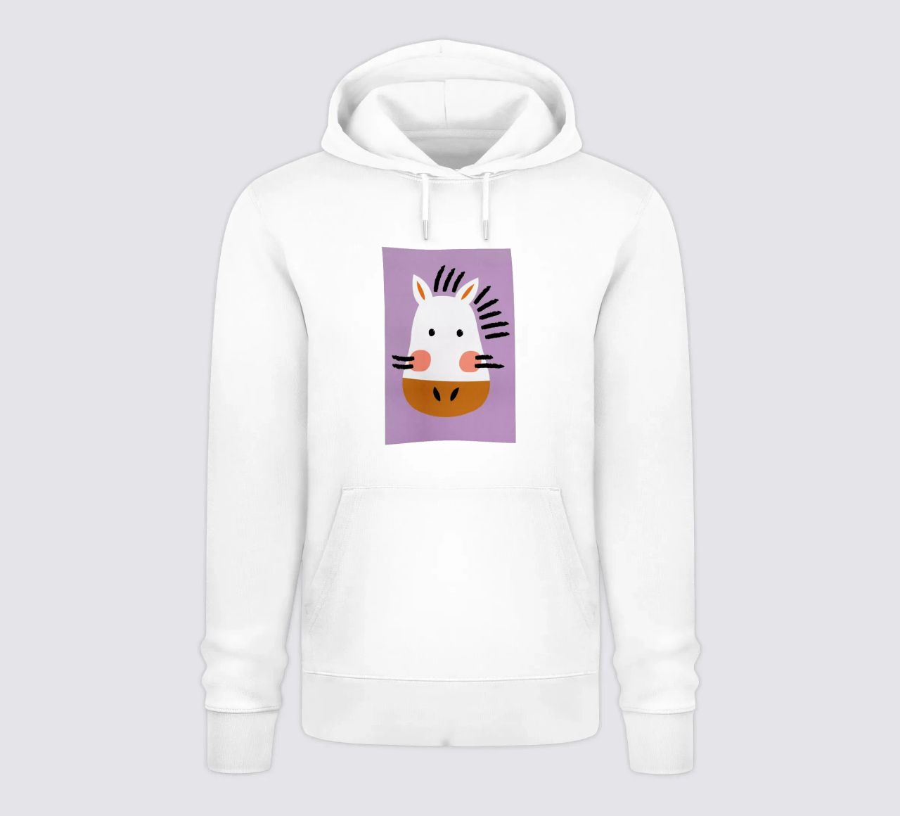 Ziggy the Zebra felpa con cappuccio da Little Flourishes