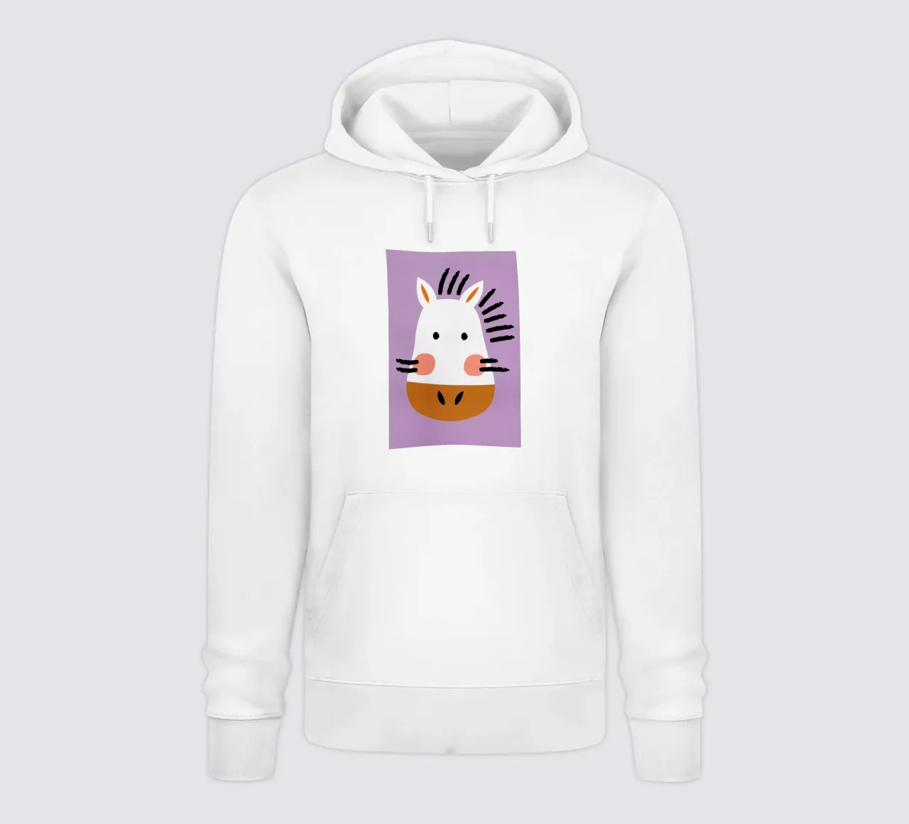 Ziggy the Zebra felpa con cappuccio da Little Flourishes