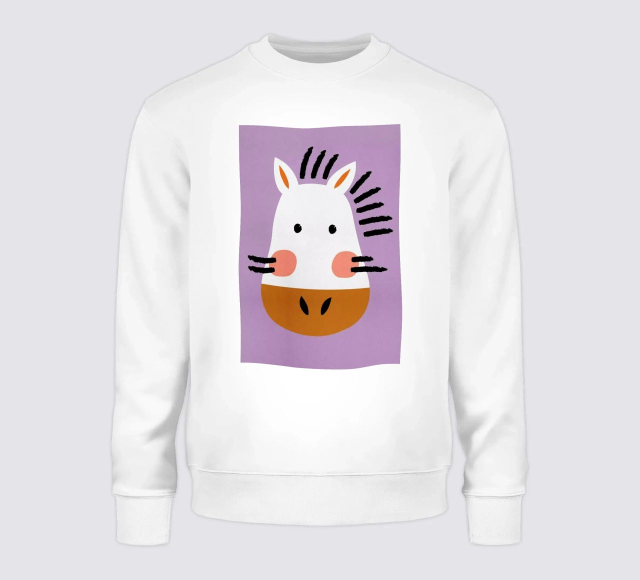 Ziggy the Zebra sweat de Little Flourishes