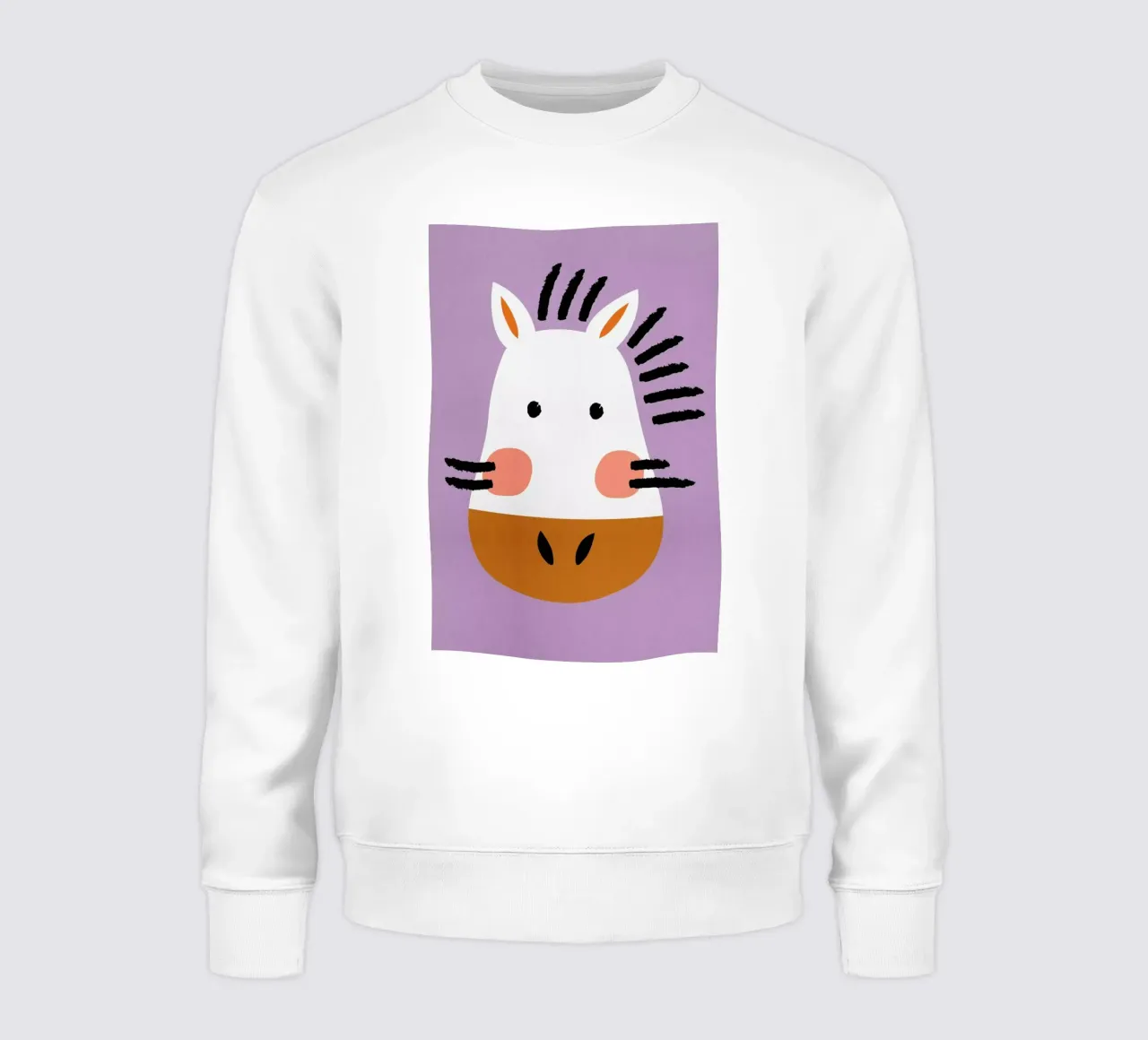 Ziggy the Zebra sweat de Little Flourishes